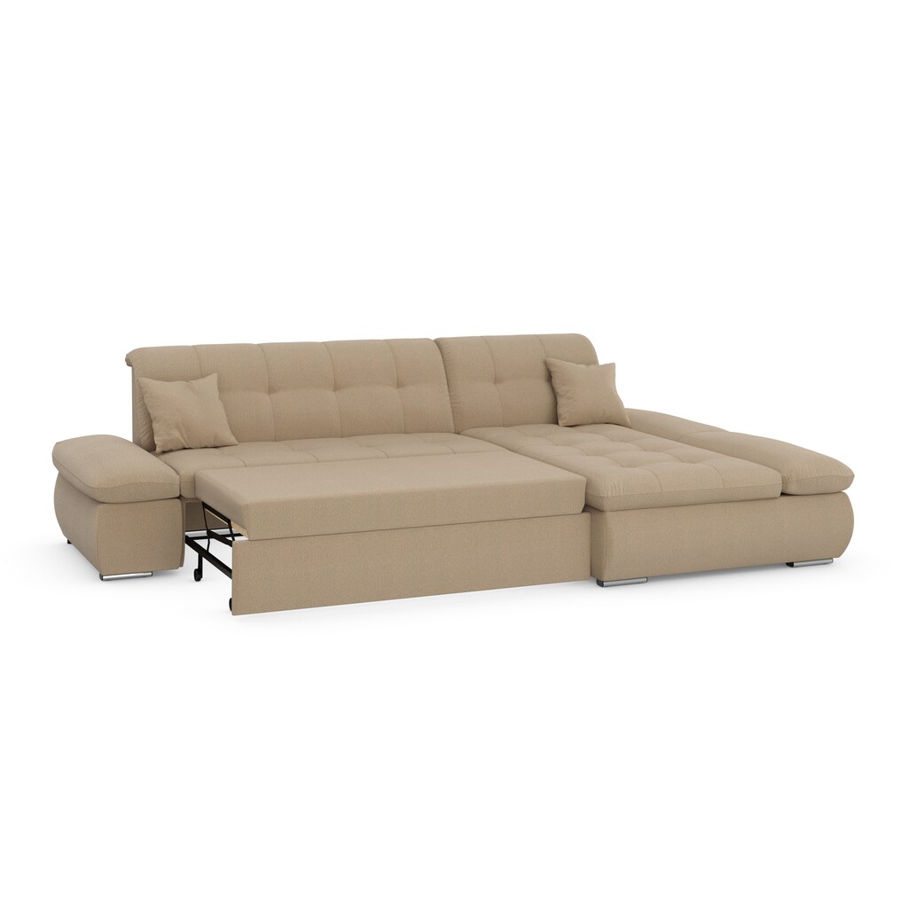 DOMO collection Ecksofa »Moric Schlafsofa B/T/H 300/172/80 cm, viele Bezugsarten, auch in Cord«