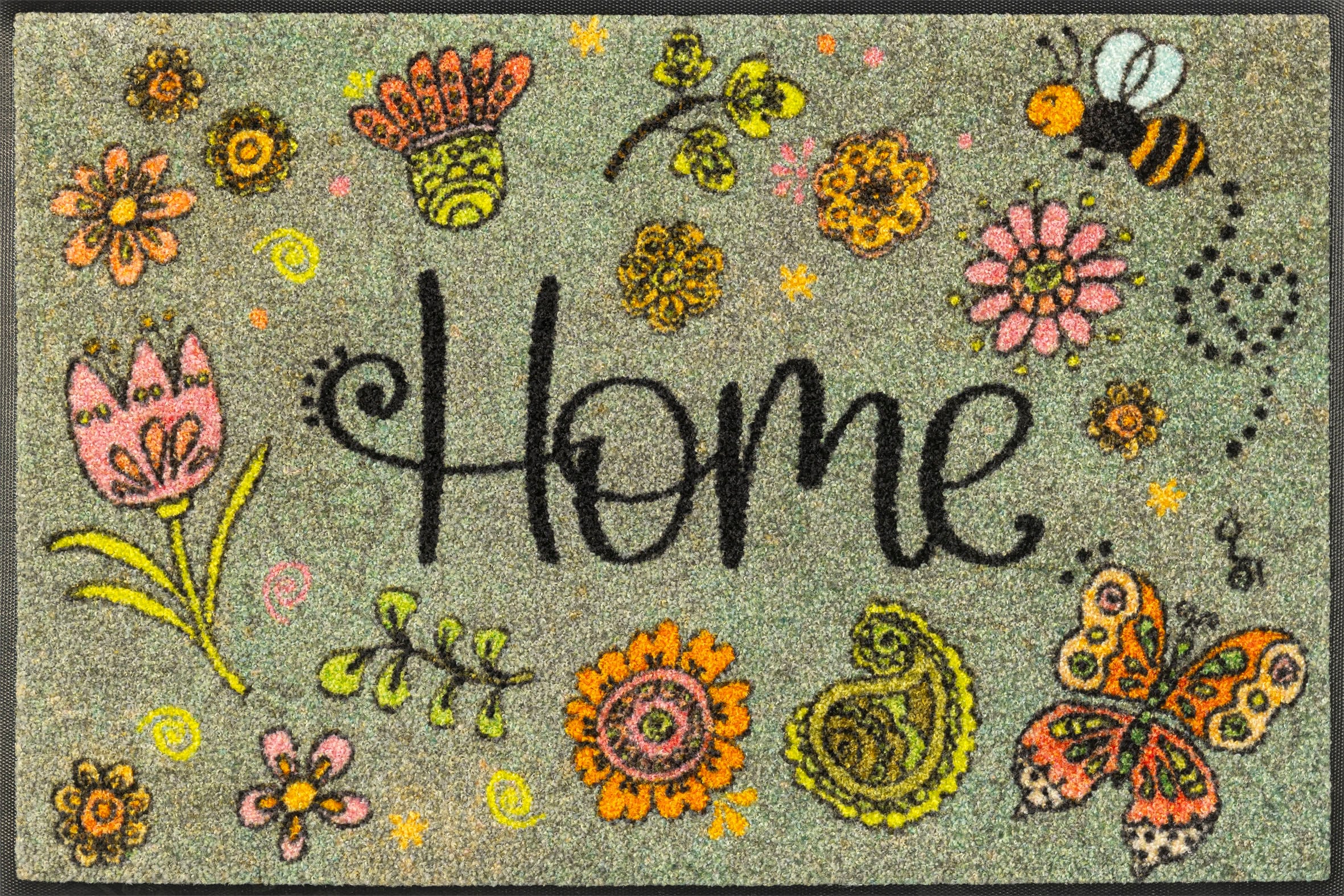 Image of wash+dry by Kleen-Tex Fussmatte "Lovely Home" rechteckig