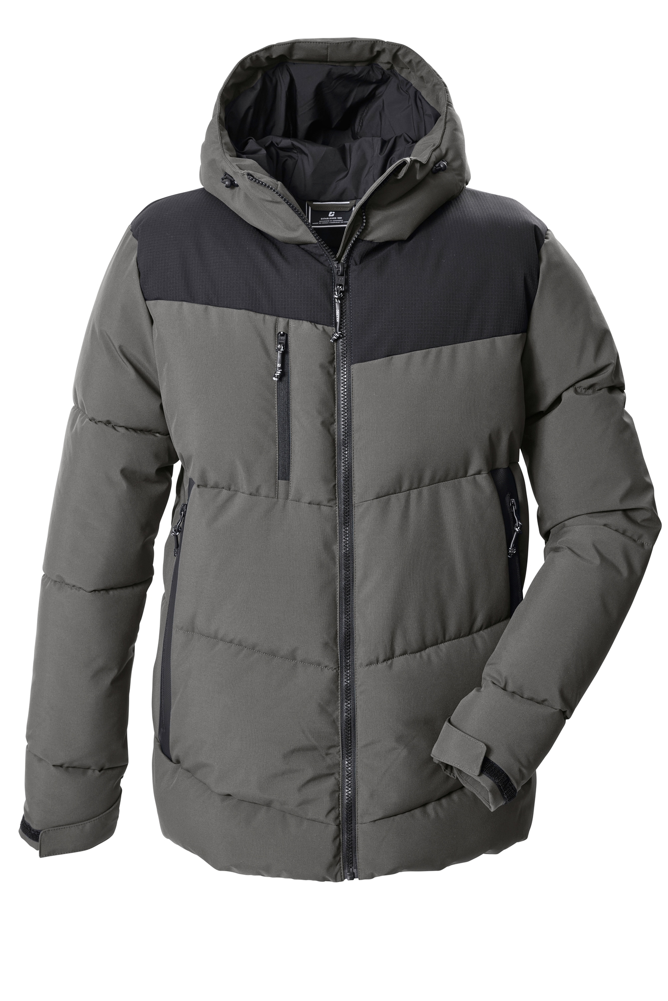 Image of Killtec Winterjacke "KOW 84 MN QLTD JCKT" mit Kapuze mit dicker Fütterung, verschliessbare Seitentaschen und Brusttasche