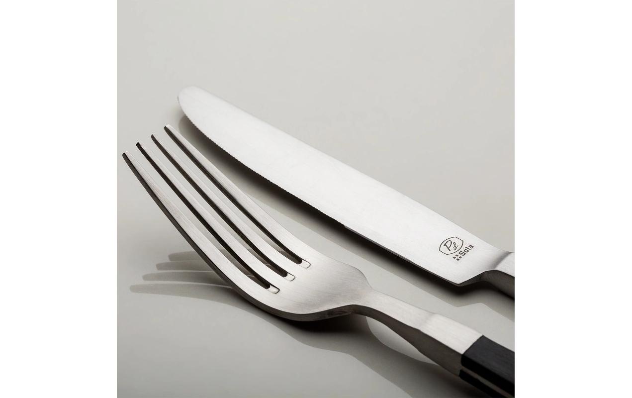 Sola Besteck-Set »Image POM Black 24-tlg.« Spülmaschinenfest