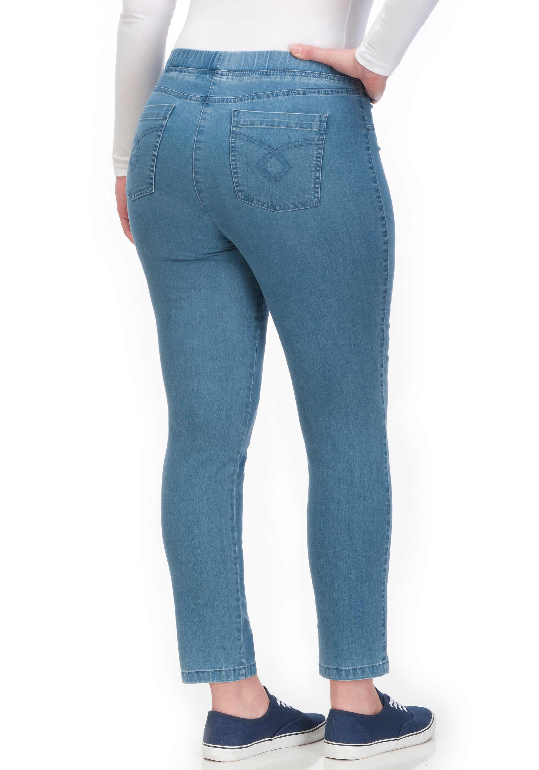 KjBRAND Jeansjeggings »JENNY«, angenehm weiche Quer-Stretch Qualität