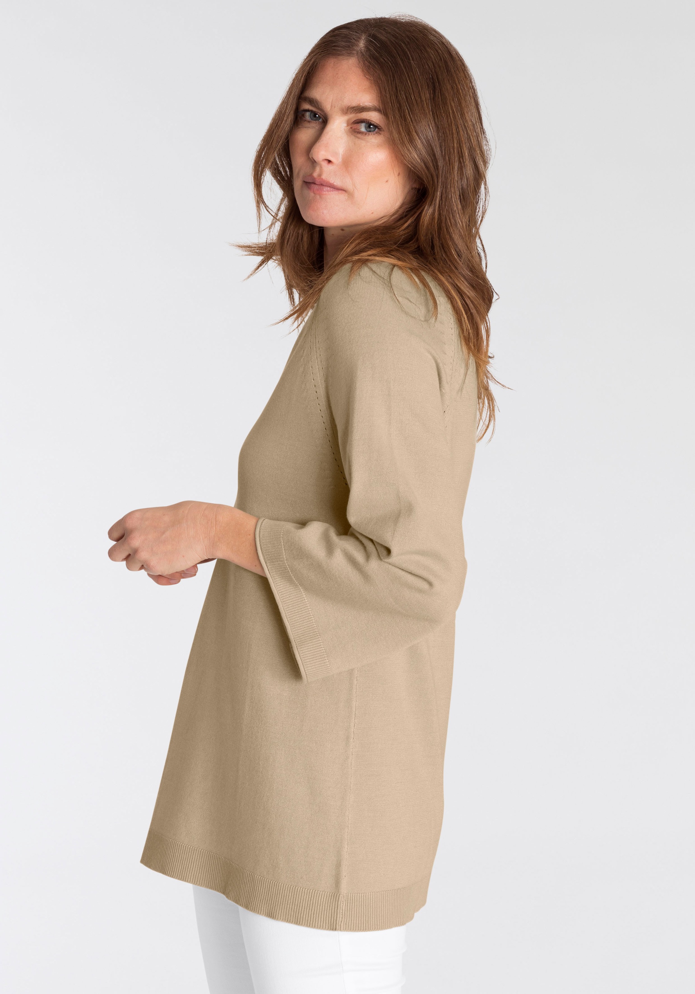 Image of Boysen's V-Ausschnitt-Pullover, in leichter A-Form NEUE FARBE bei Ackermann Versand Schweiz