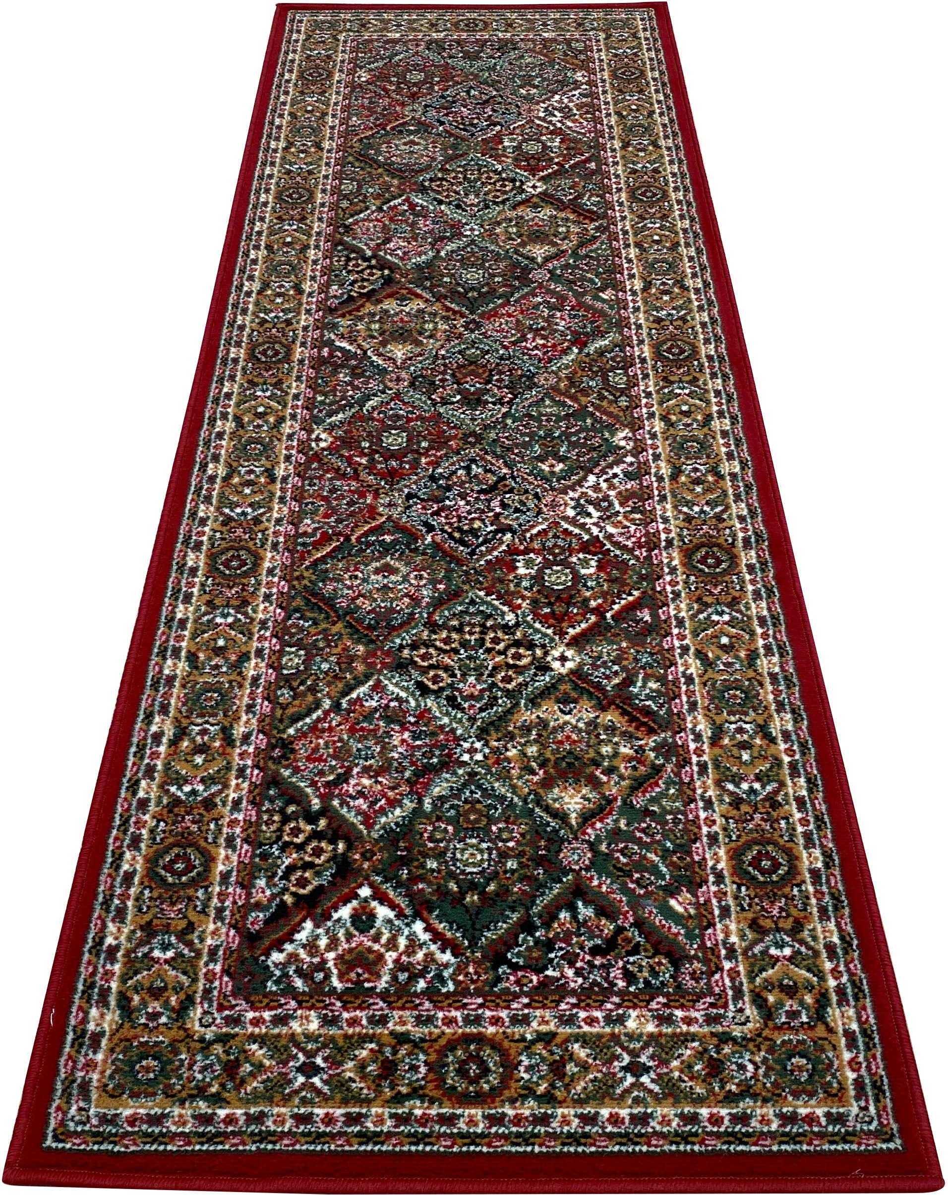 Image of DELAVITA Läufer »Elise«, rechteckig, 7 mm Höhe, Orient-Optik, mit Bordüre, Kurzfloorteppich, Weich, ideal in Diele & Flur bei Ackermann Versand Schweiz