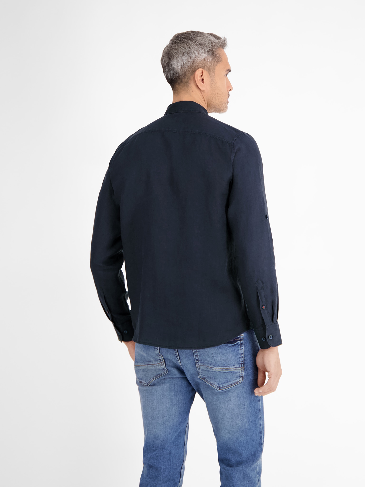 LERROS Langarmhemd , mit Logo Stickerei
