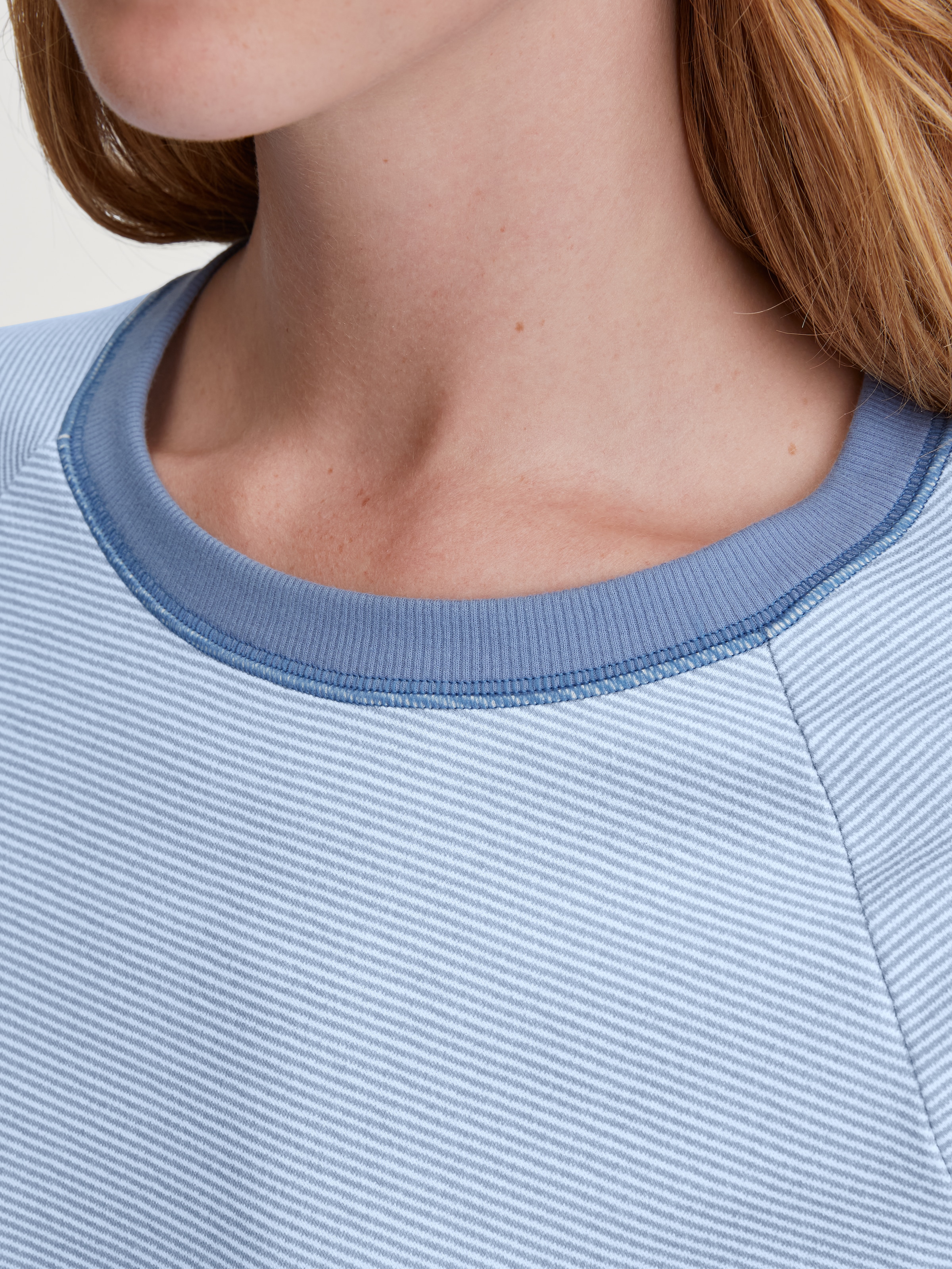 CALIDA Schlafanzug »Midnight Love« 2 Stk. tlg., Langarm, Heavy-Interlock, Rundhals-Ausschnitt, wärmend