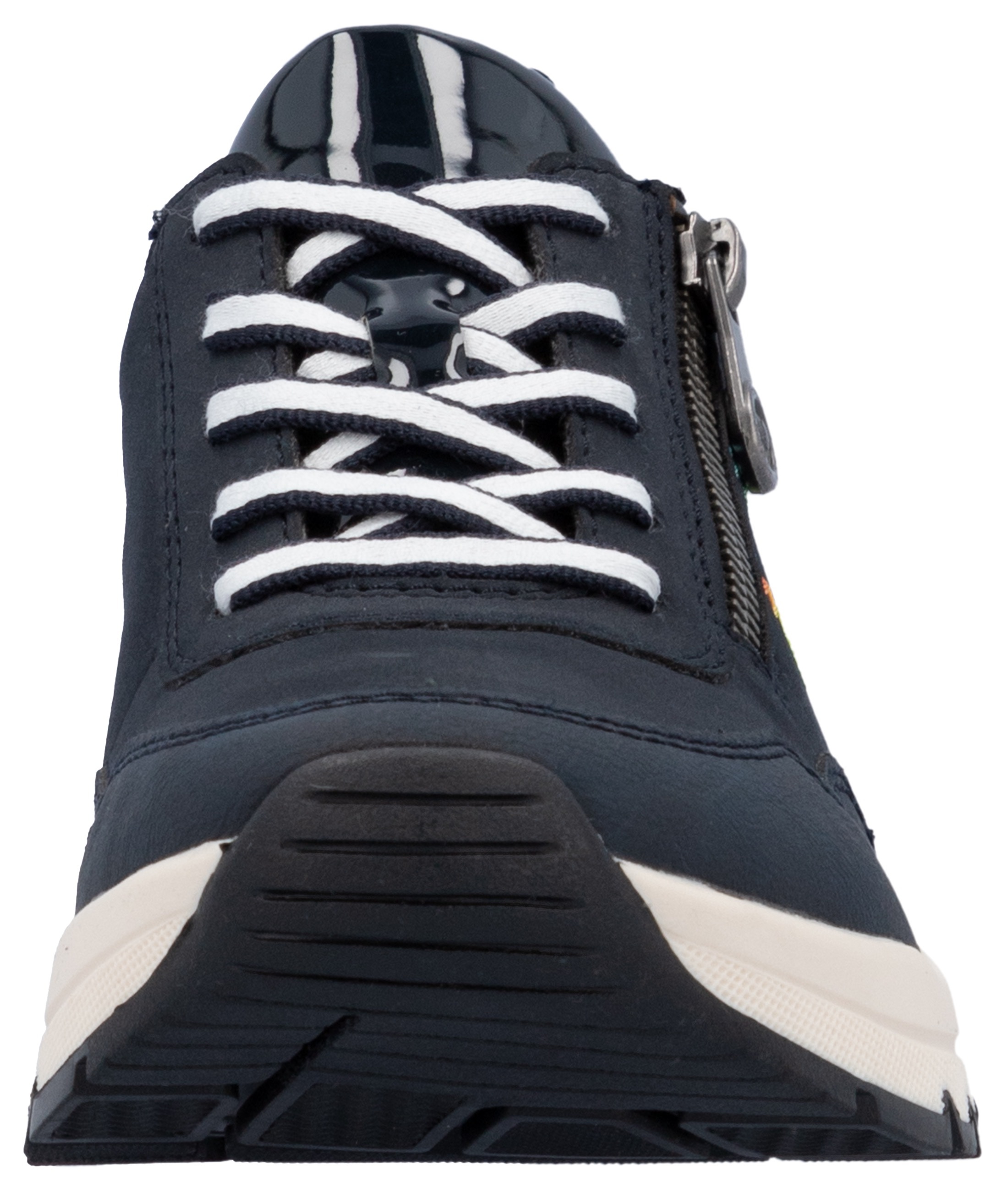 Rieker Wedgesneaker, Freizeitschuh, Halbschuh, Schnürschuh in bequemer Form