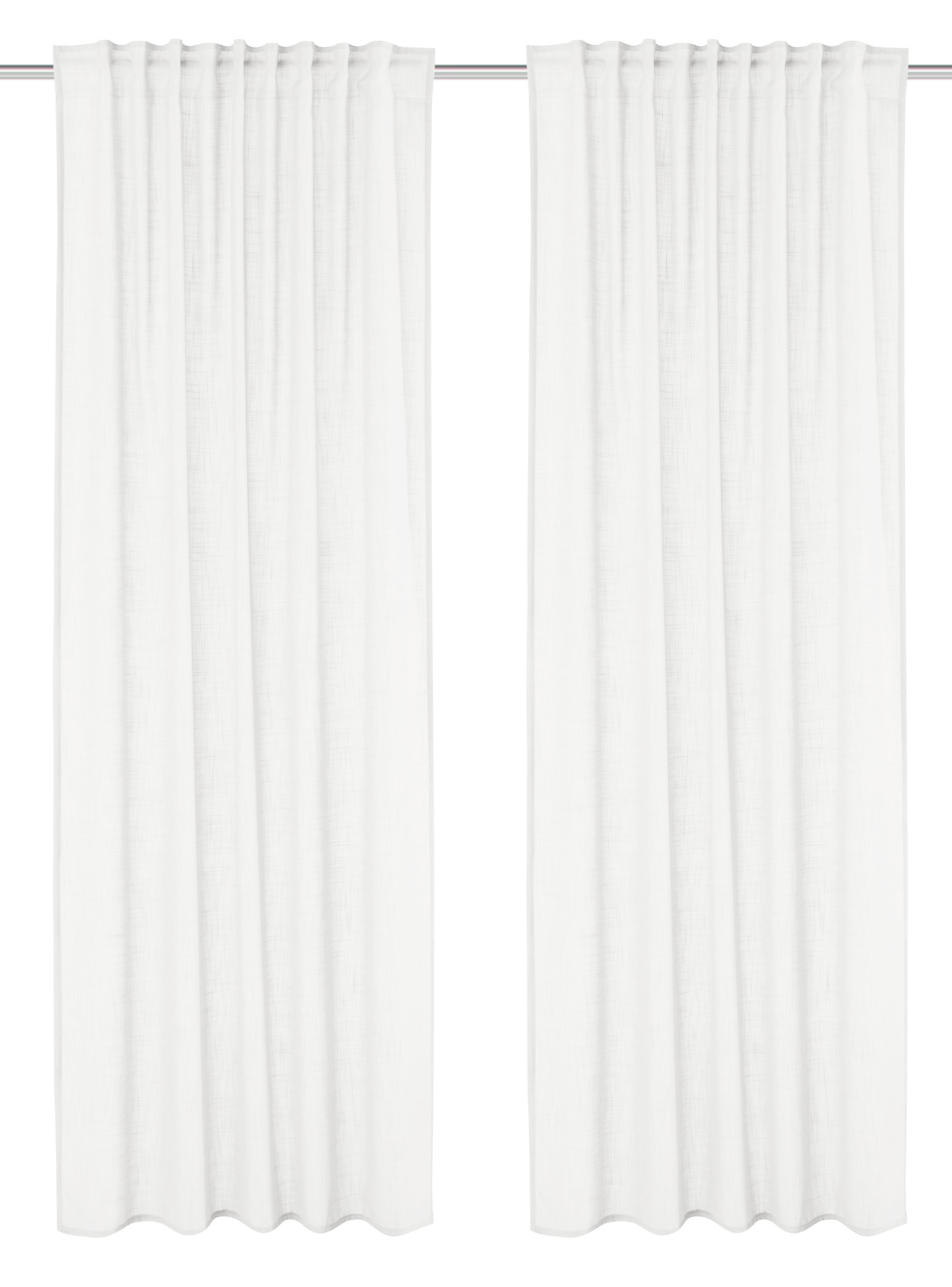 Home Basics Rideau »SOFTY 2er Pack« Bande multifonctionnelle 2 cuis tlg. Lot de 2 écharpes combinées SOFTY Uni