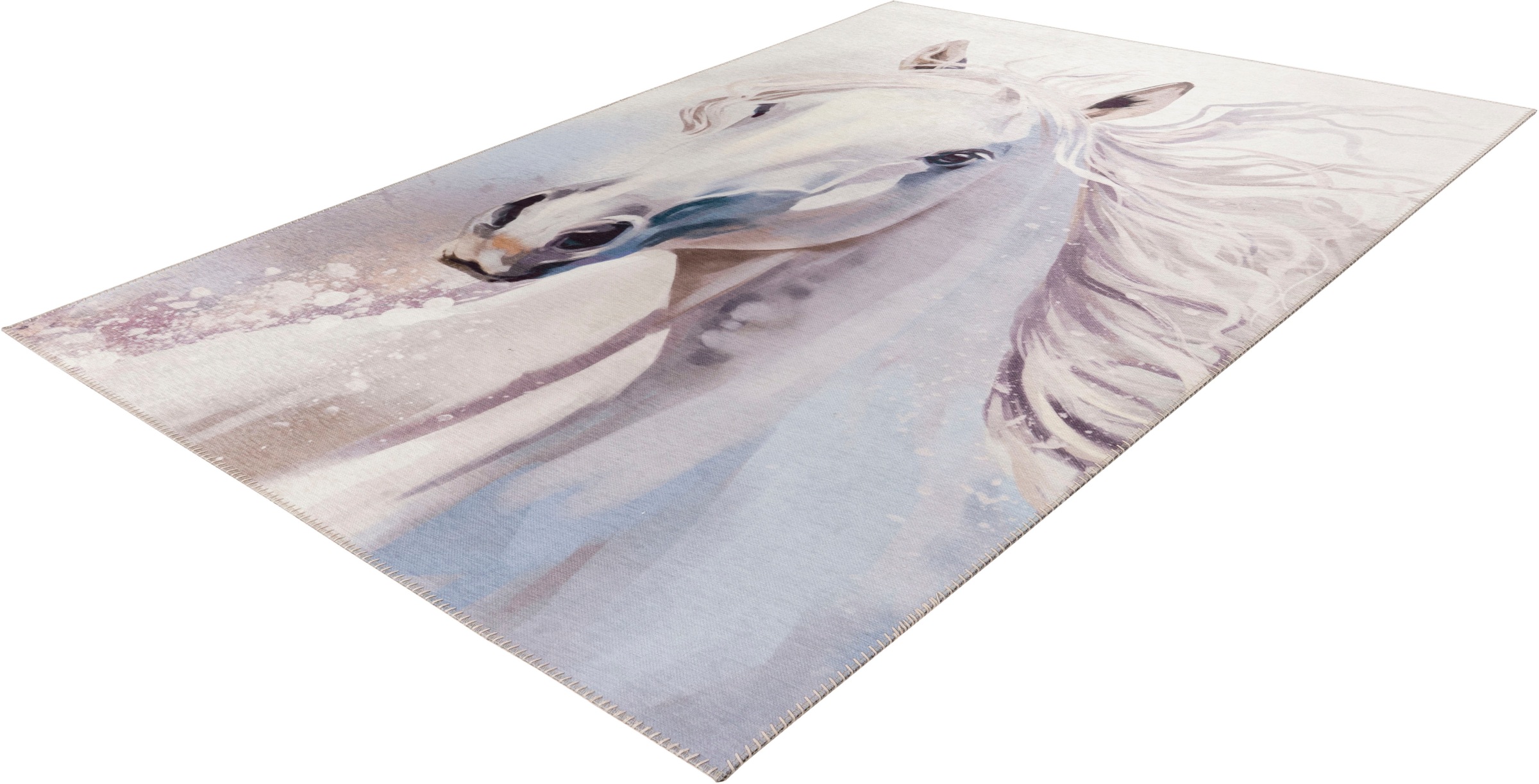 Image of Obsession Kinderteppich »My Torino Kids 237«, rechteckig, 5 mm Höhe, Spielteppich, Motiv Pferd, Kinder- und Jugendzimmer bei Ackermann Versand Schweiz