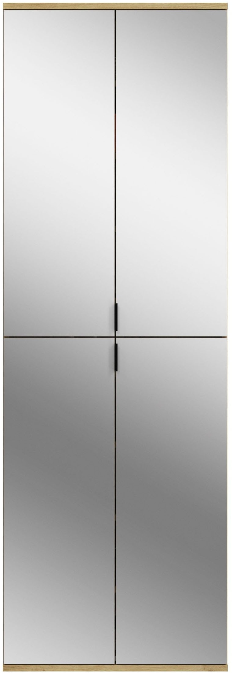 INOSIGN Garderoben-Set »Trondheim, Breite 213 cm, 6-teilig, bestehend aus:«, (Set, 5 St.), 3x Garderobenschrank, 1 Kommode, 1 Garderobenstange, 1 Ablageboden