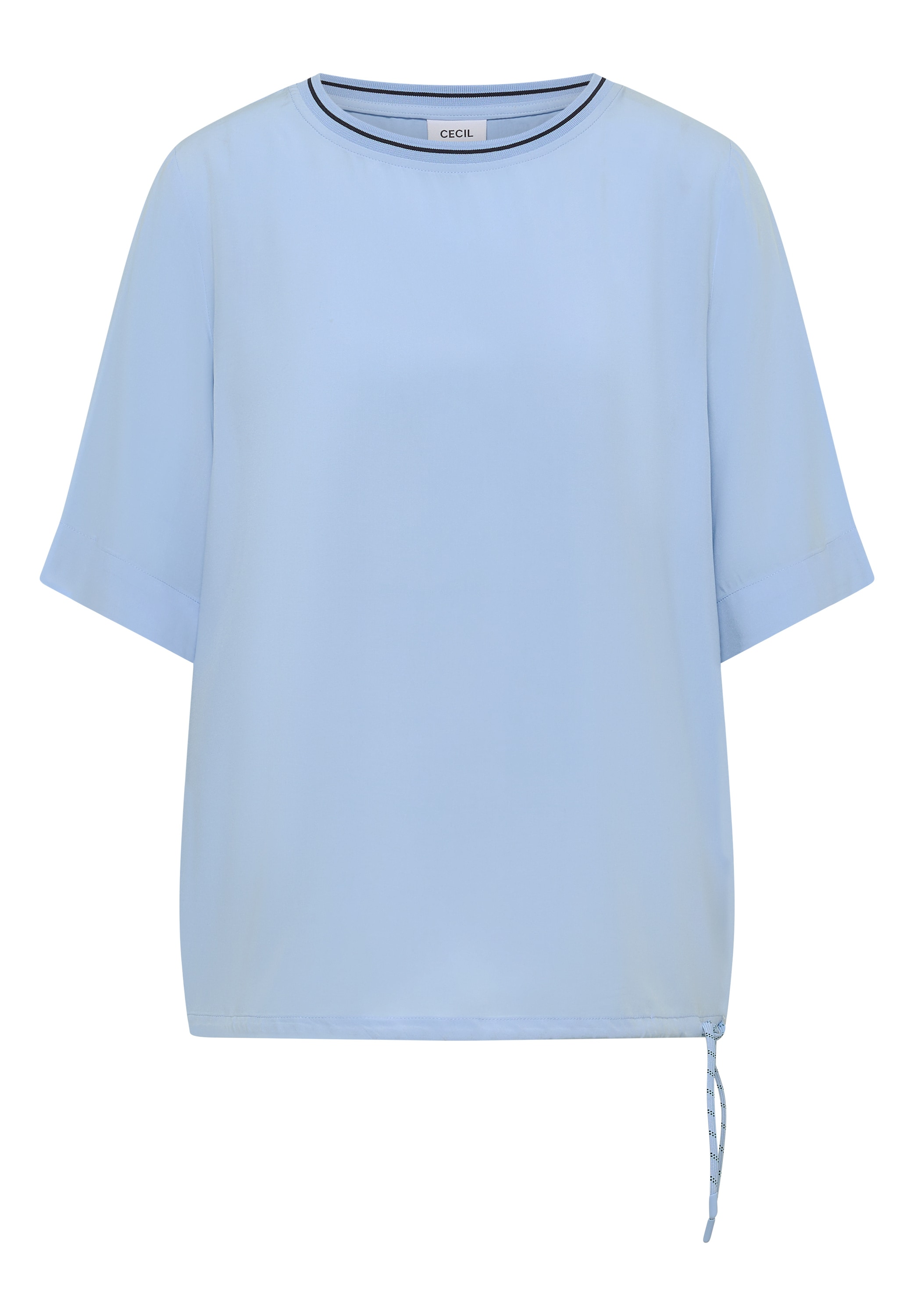 Cecil Chemisier à chemise Détail rayé à l'encolure, qualité viscose