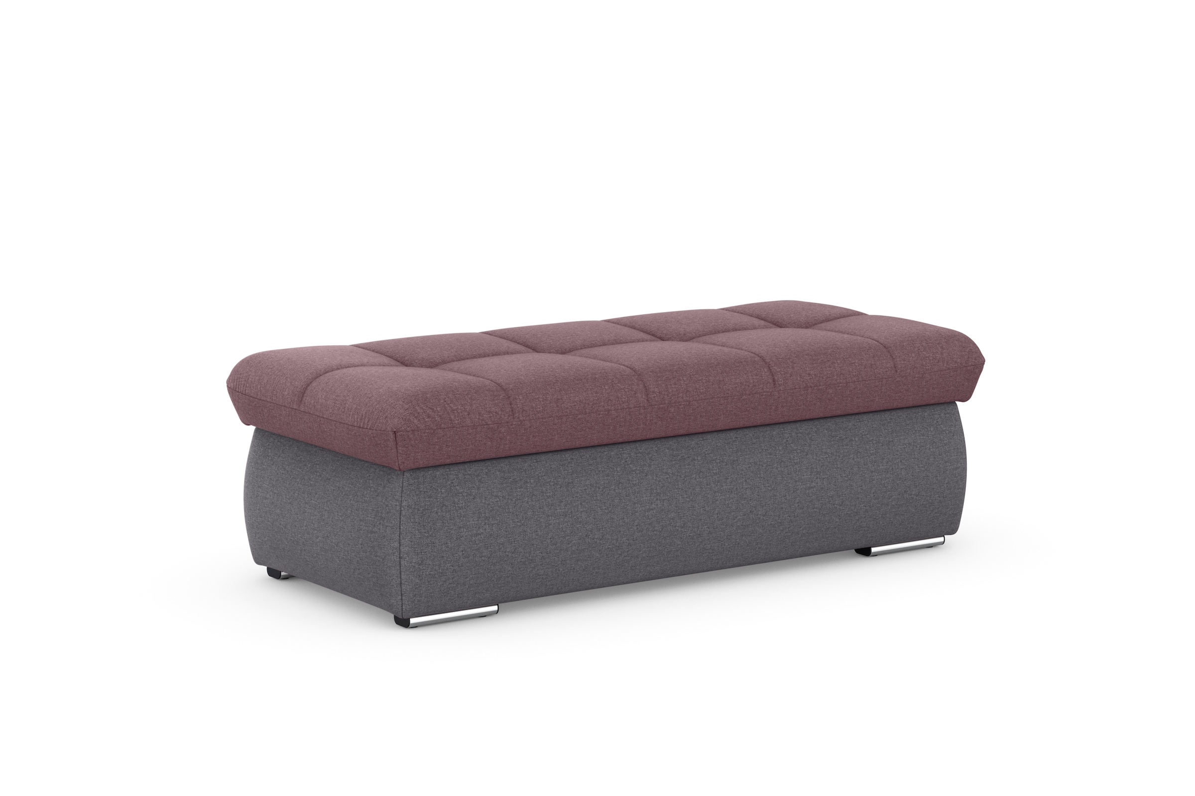 DOMO collection Polsterhocker »Moric« inklusive Stauraum