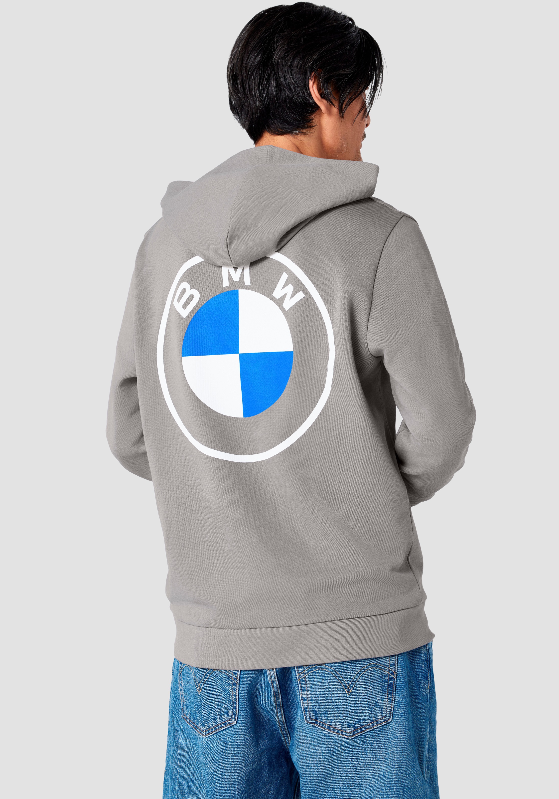 Image of BMW Hoodie, mit Logodruck auf Brusthöhe