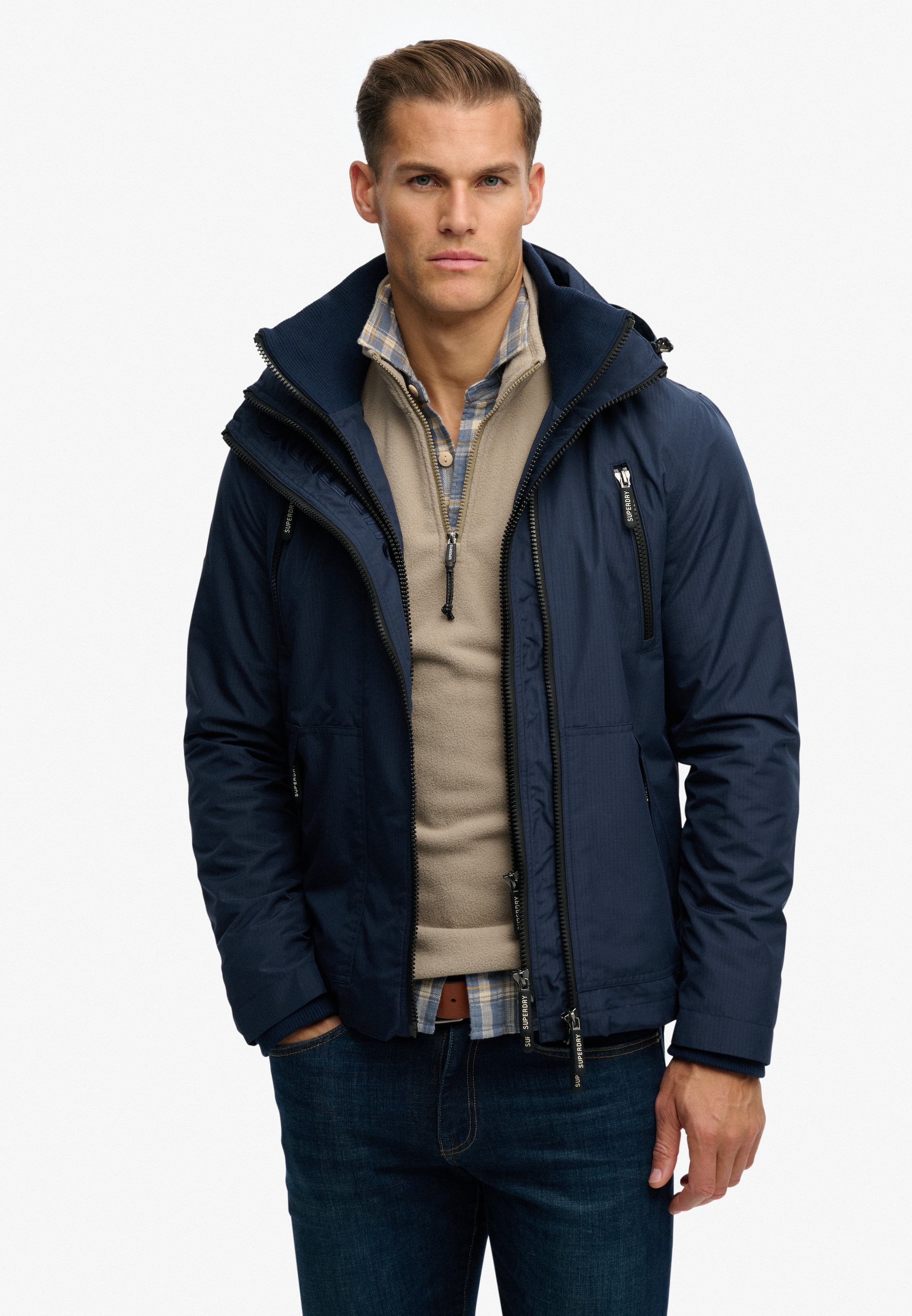 Superdry Coupe-vent »HOODED MTN WINDBREAKER JACKET« mit Kapuze