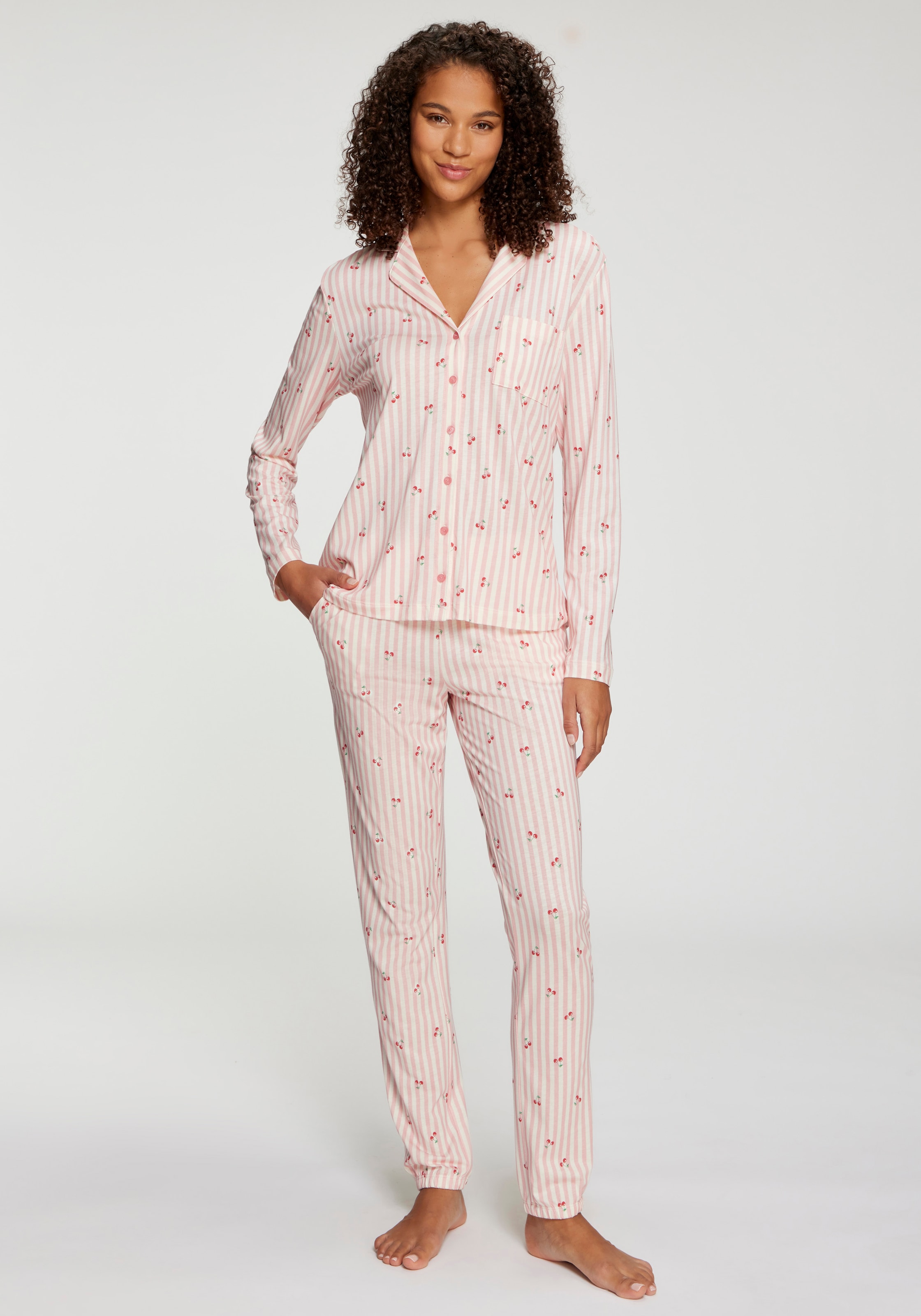 Vivance Dreams Pantalon de pyjama  in schmaler Form