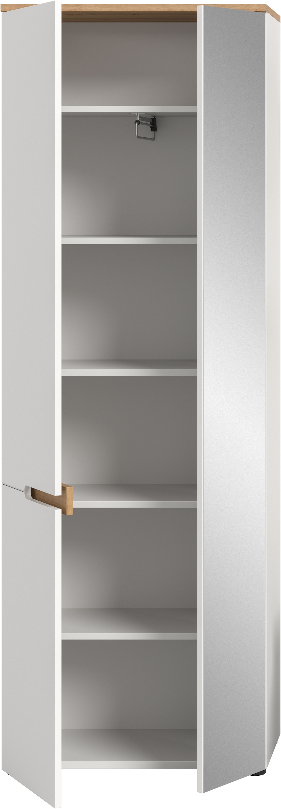 Home affaire Armoire vestiaire »REHAT, TOPSELLER!, Höhe 190cm, 2 Türen, 6 Fächer, 1 Kleiderstange« disponible en différentes couleurs, 1 cuis tlg. Vestiaire, armoire de couloir, armoire d'entrée, armoire à vêtements, mobilier de vestiaire