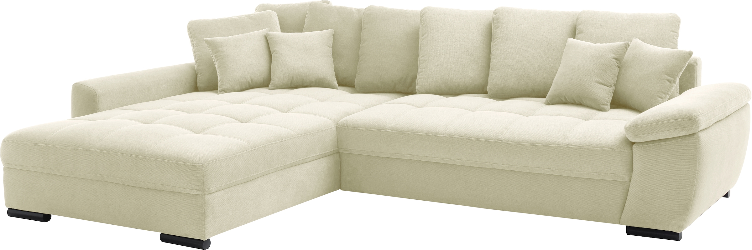 Mr. Couch Canapé d'angle »Richmond, L-Form mit Kaltschaum«
