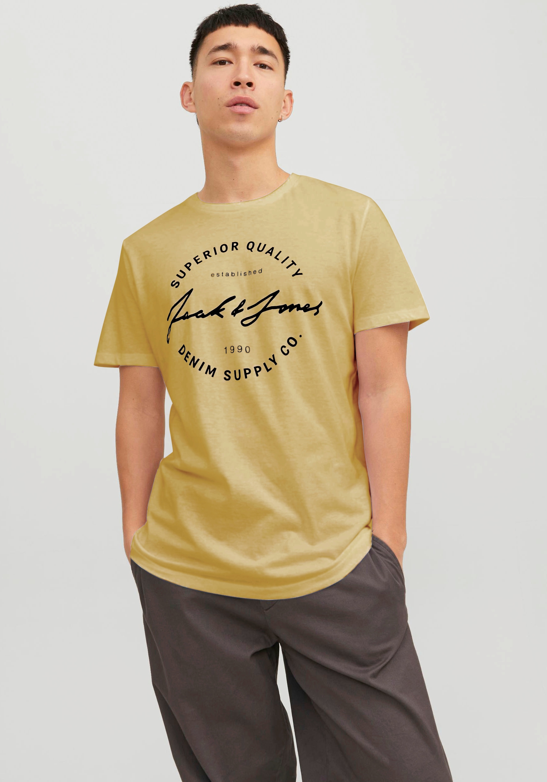 Rundhalsshirt »JJACE TEE SS CREW NECK«