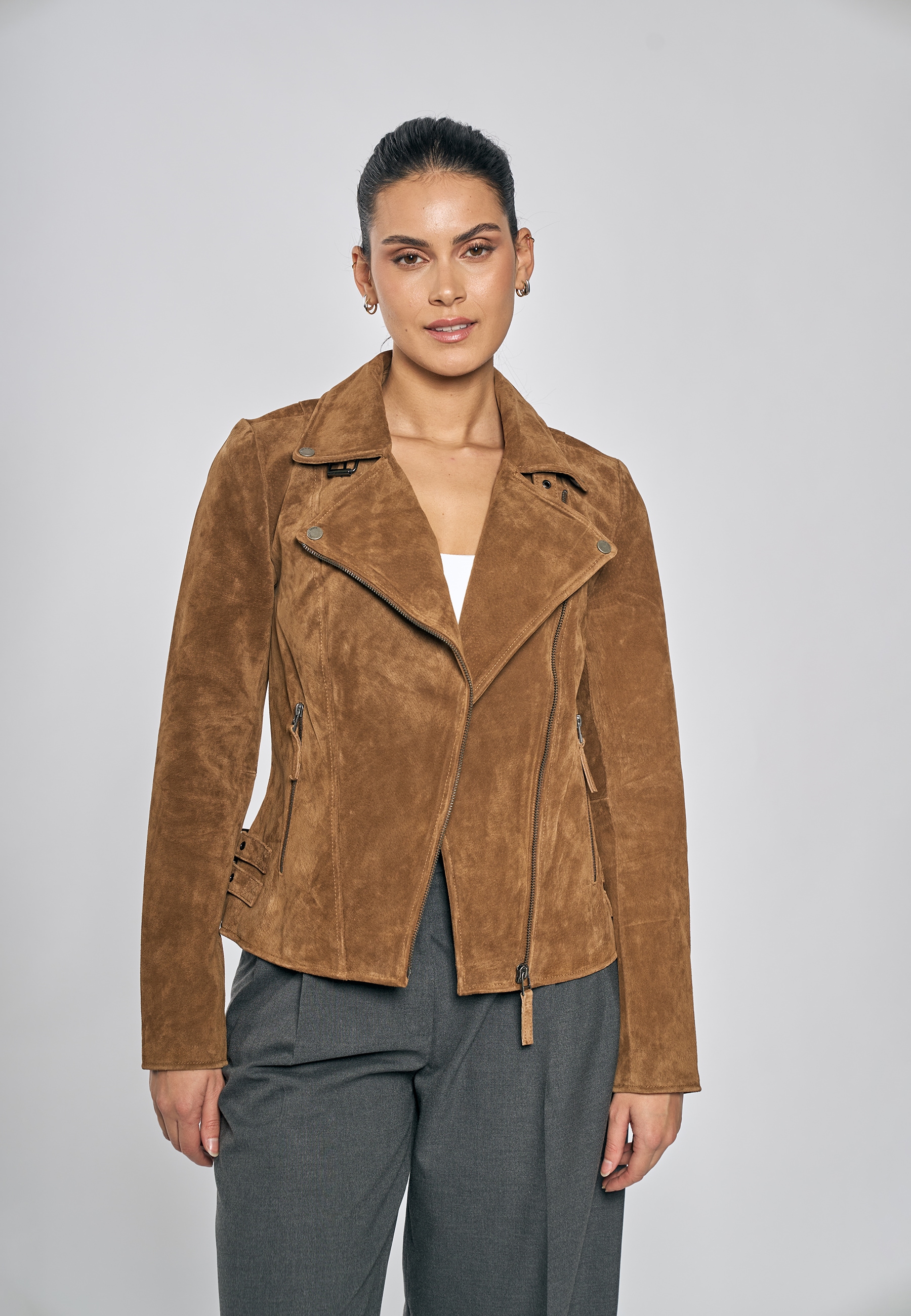 Image of Freaky Nation Lederjacke "Taxi Driver-FN"
