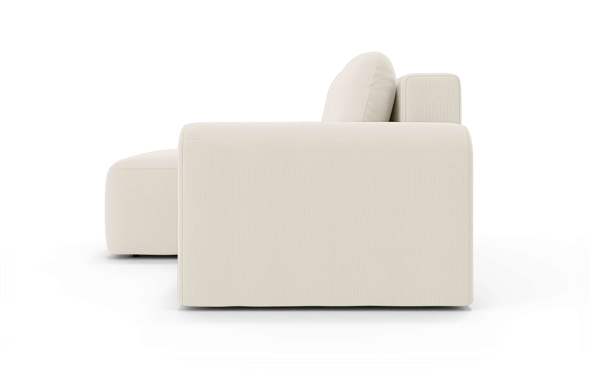 GOODproduct Canapé d'angle »LEOO universell Schlafsofa mit Bettkasten, Masse B/T/H: 272/152/84,5 cm« L-Form mit Recamiere rechts oder links montierbar, hoher Sitzkomfort