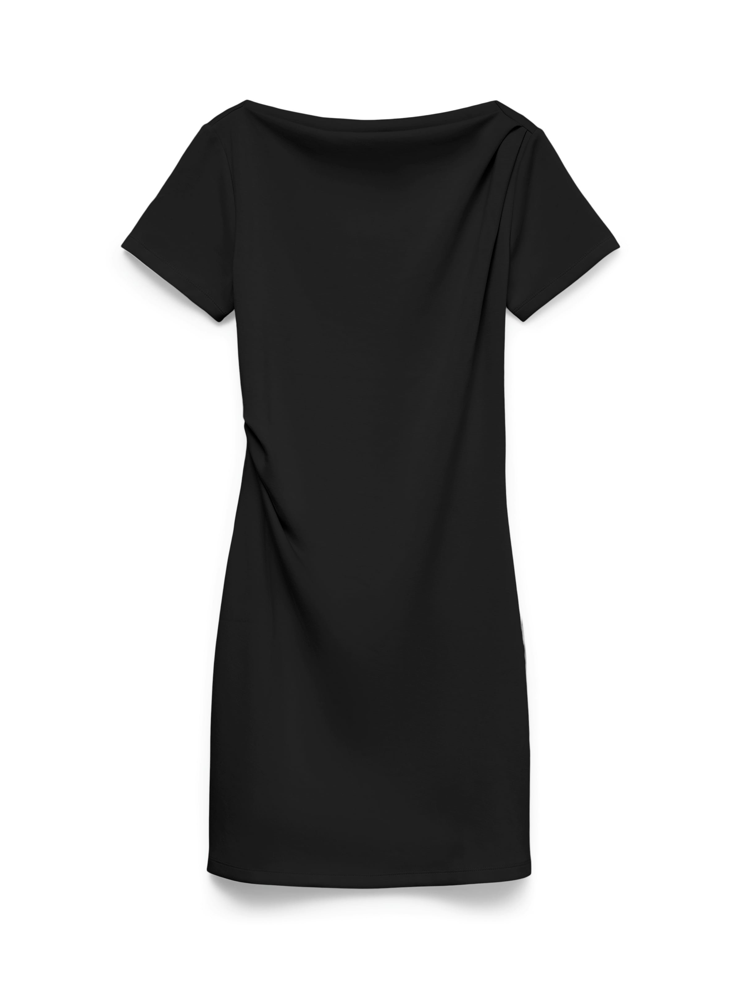 Vero Moda Mini-robe »VMMILLE SS SHORT DRESS JRS NOOS« mélange de matières, avec fronces
