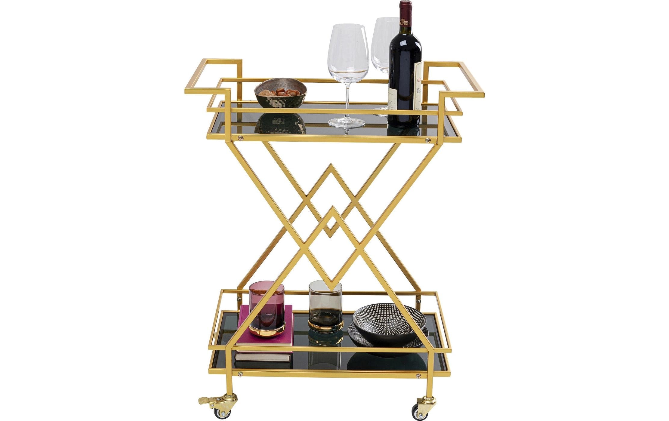 Kare Design Chariot de service »Pyramids 36 x 65 x 79 cm«