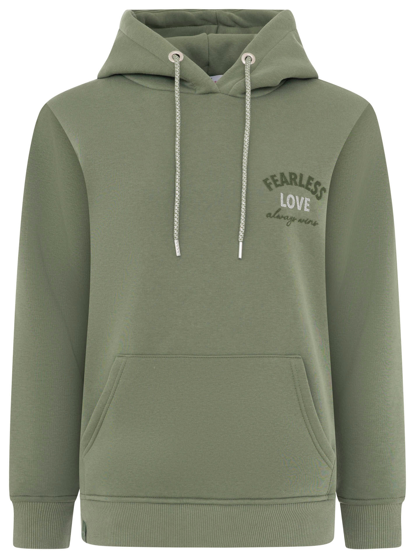 Zwillingsherz Hoodie »"Wings"«, glamouröse Stickerei mit Flügeln, Pailletten, glänzende Kordel
