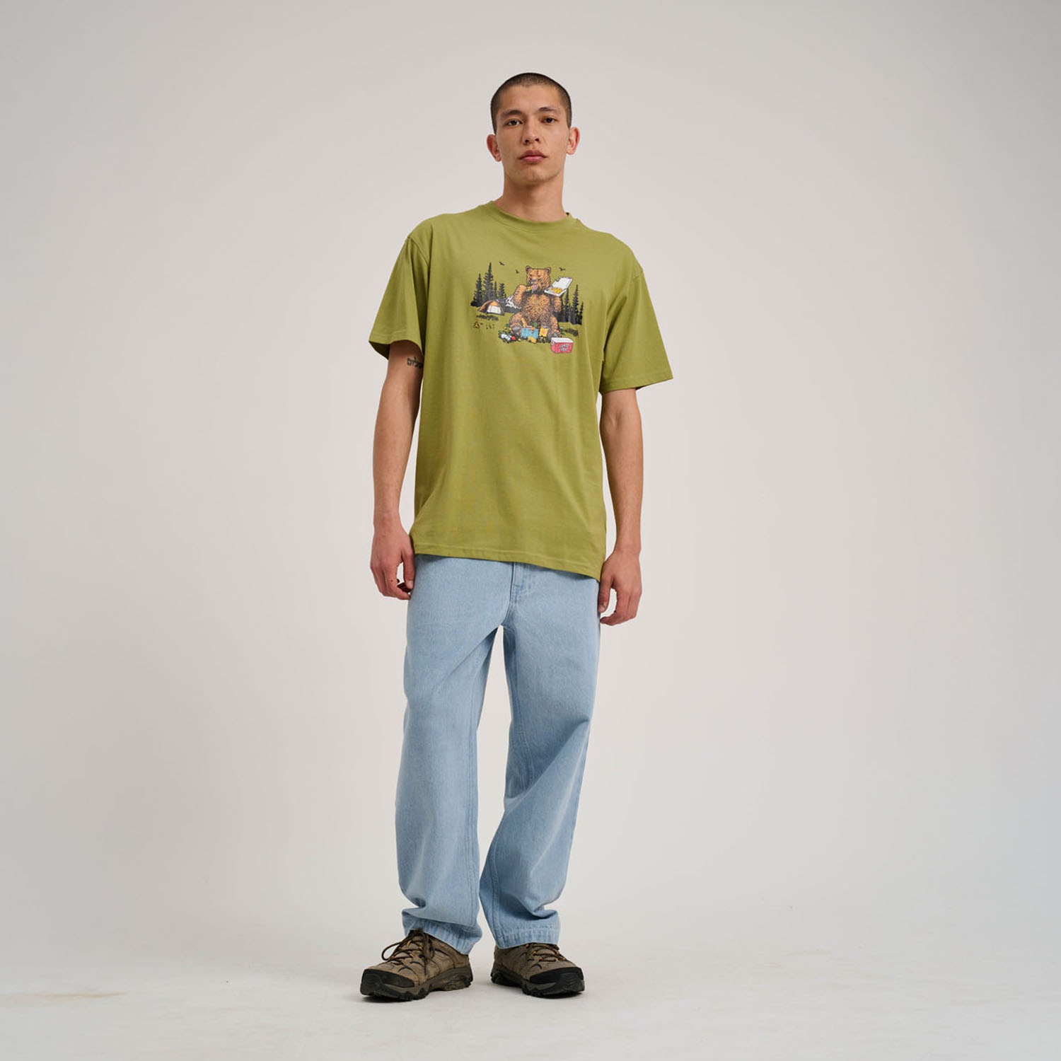 Santa Cruz T-Shirt »BRAUN PIZZA BEAR T-SHIRT«