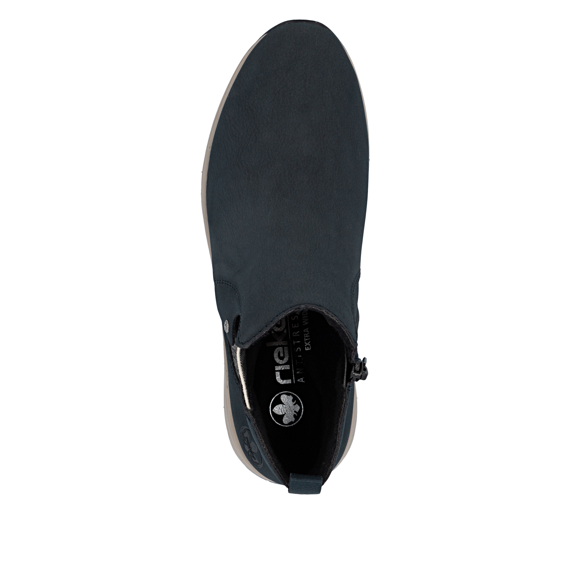 Rieker  Boots, Stiefelette, High Top Sneaker, Keilboots mit Stretcheinsatz