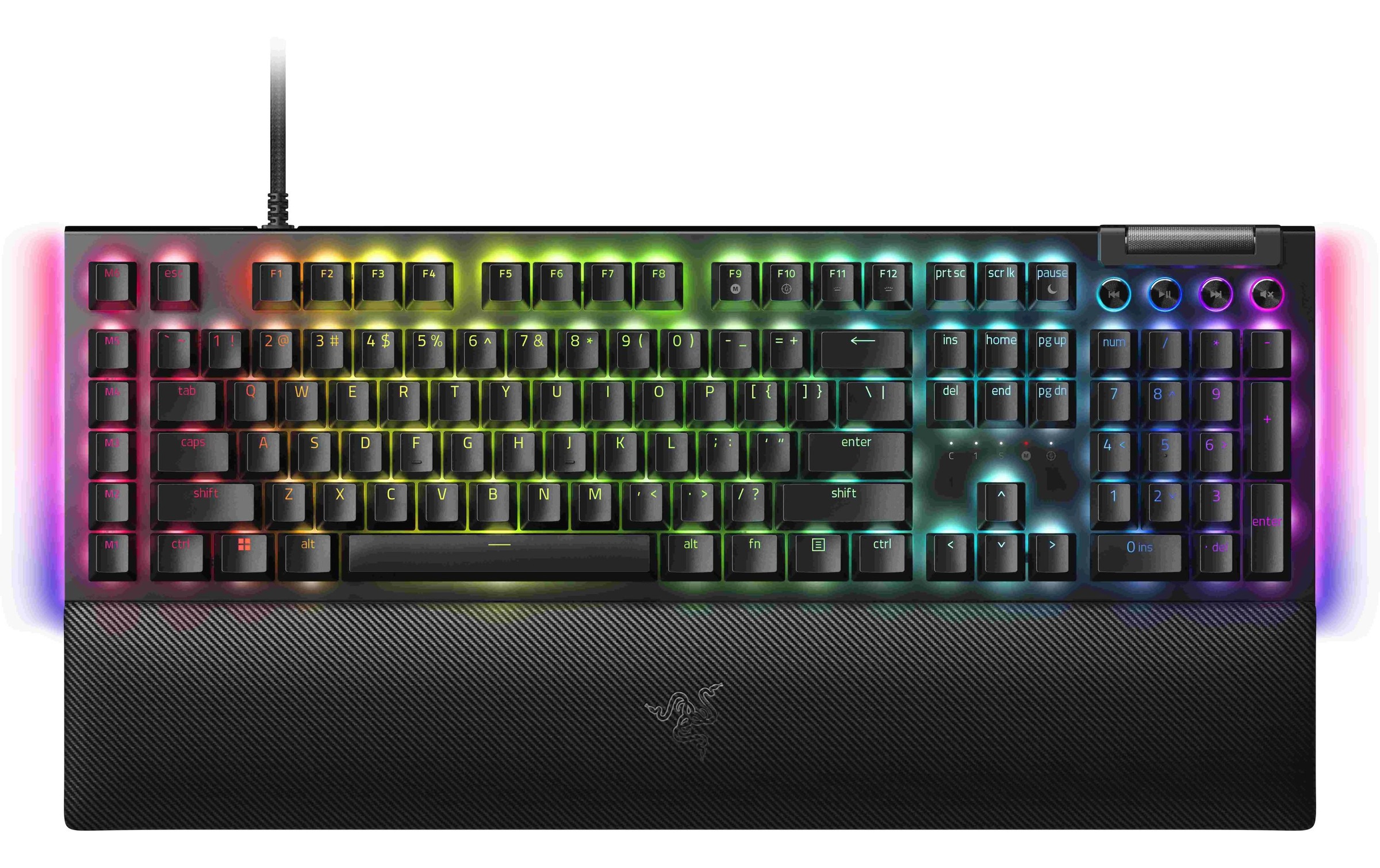RAZER Gaming-Tastatur »BlackWidow V4«, (Ziffernblock)