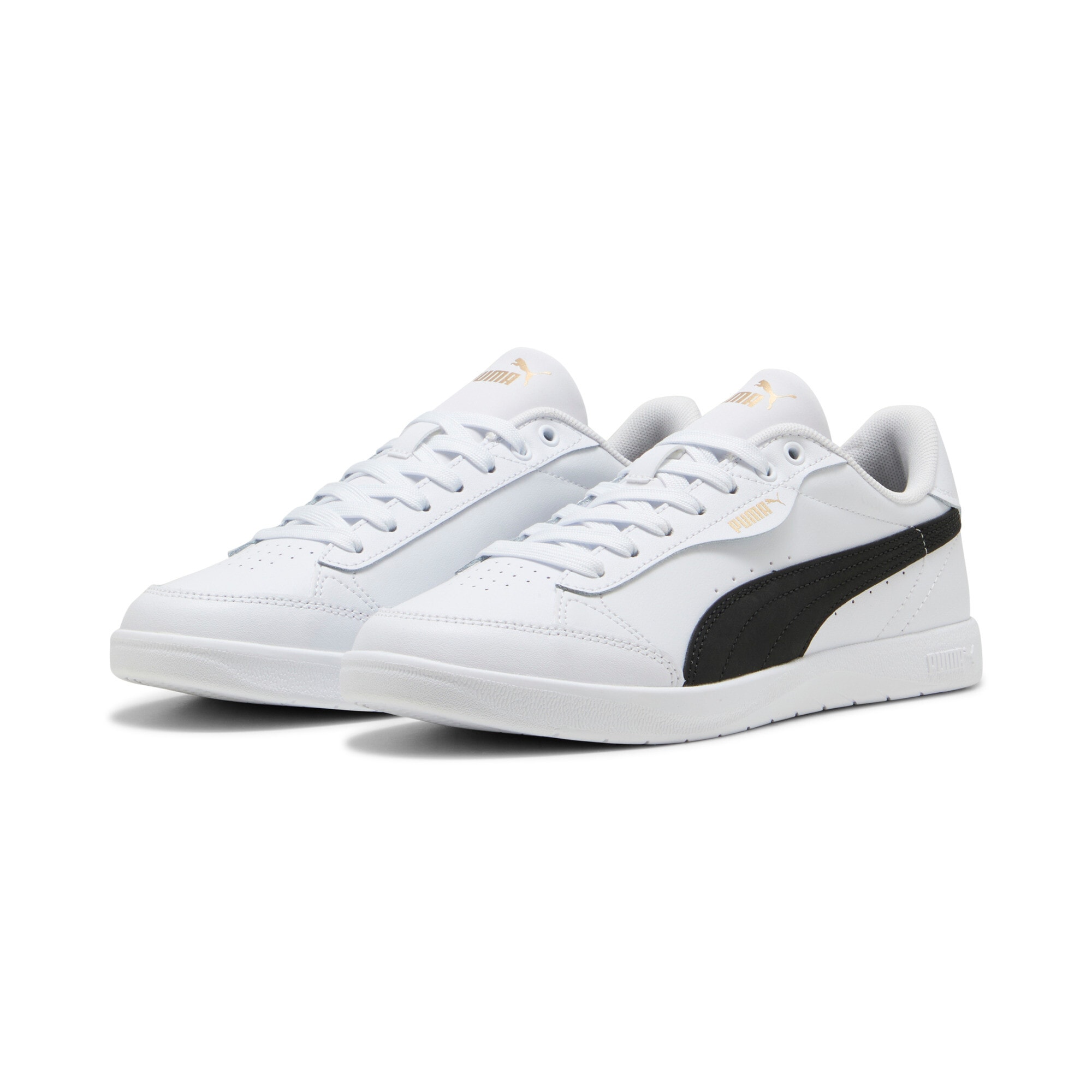 Image of PUMA Sneaker "VIKKY STAR" für sportlichen Look im Alltag, mit Leder-Obermaterial