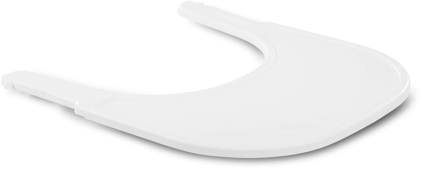 Image of Hauck Hochstuhltablett "Arketa Click Tray, White" aus recyceltem Material