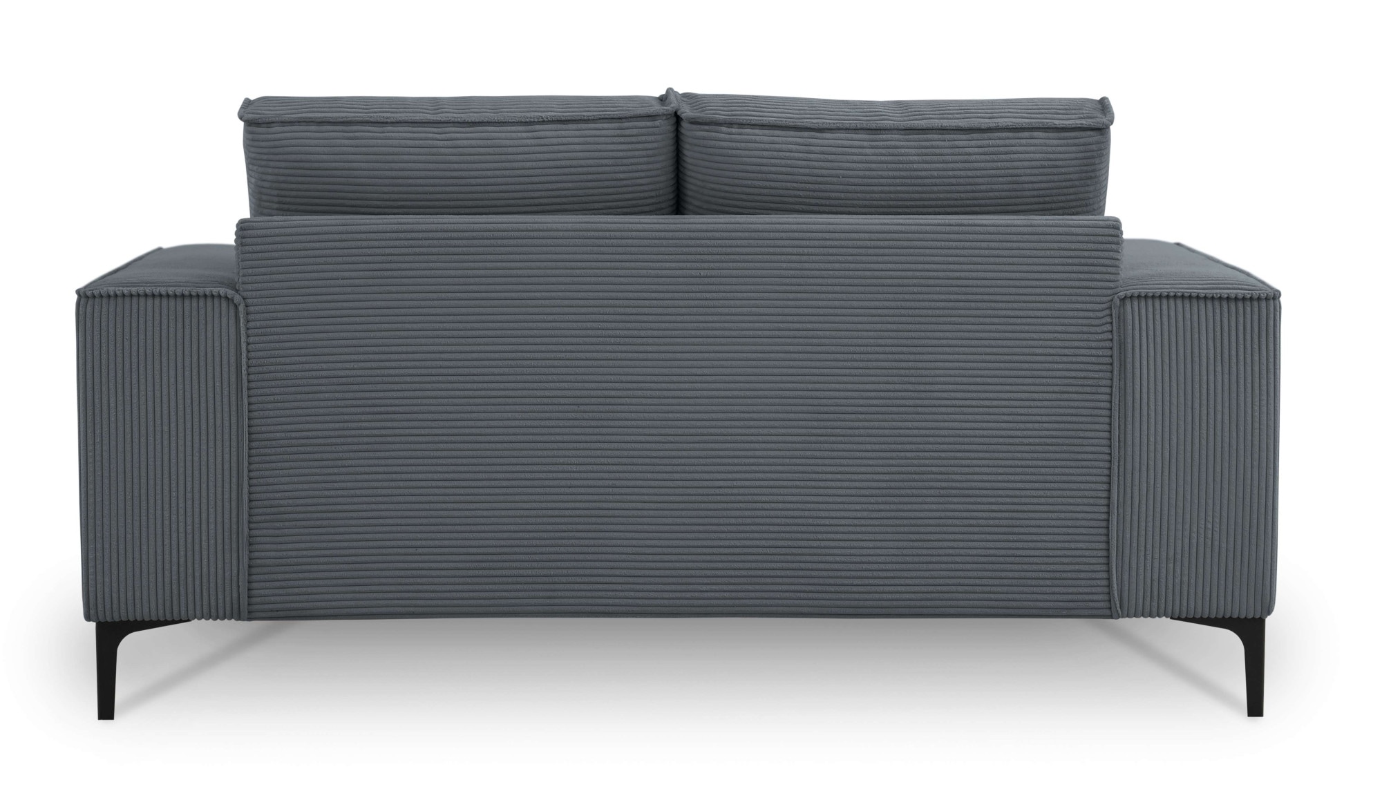 GOODproduct 2-Sitzer »OLAND Cord, Sofa, B: 164 cm, Skandi-Design« 164 cm, Wellenunterfederung, Skandi-Design, Metallfüsse