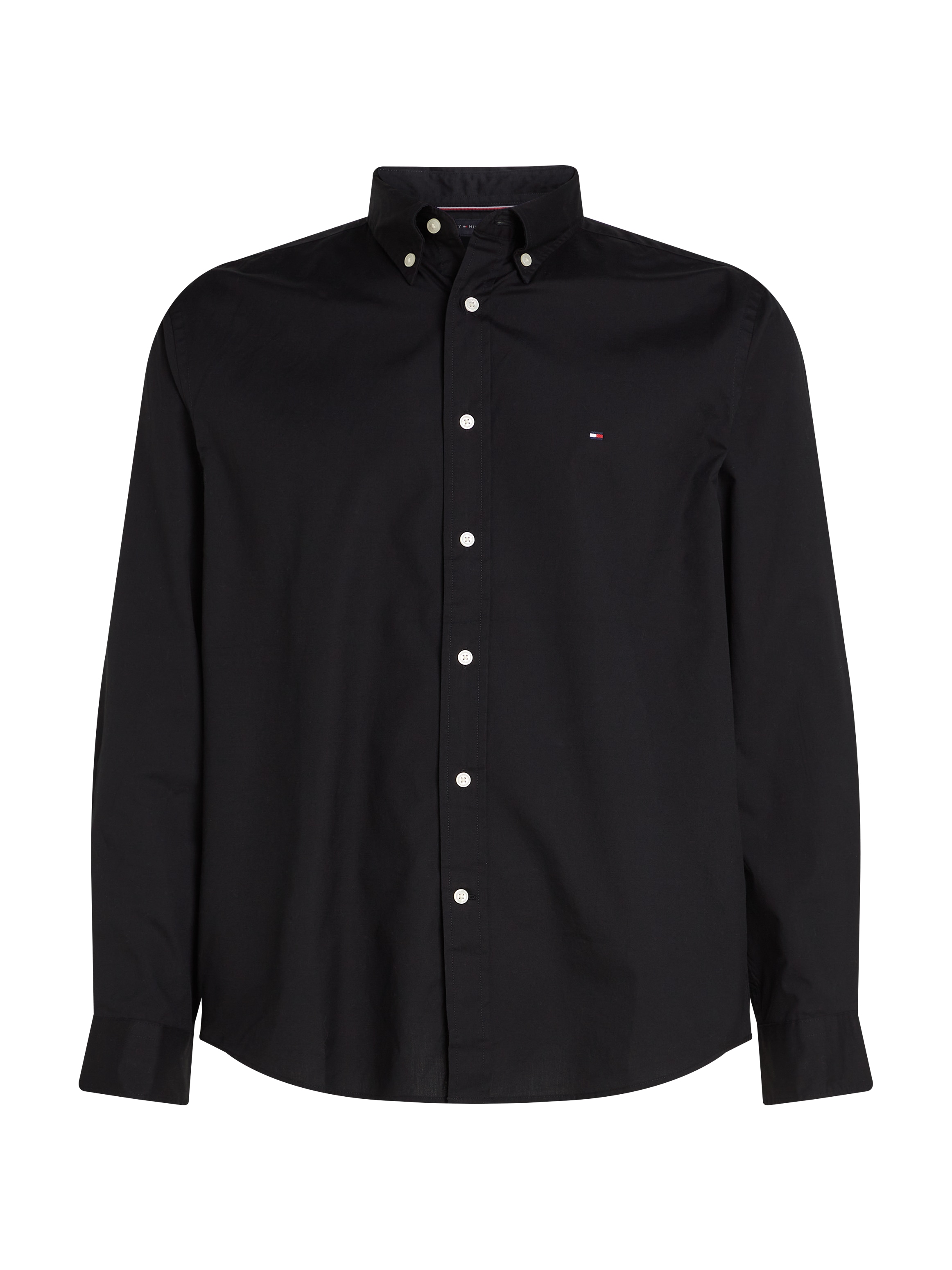 Tommy Hilfiger Langarmhemd »CORE FLEX POPLIN SOLID Regular Fit SHIRT«