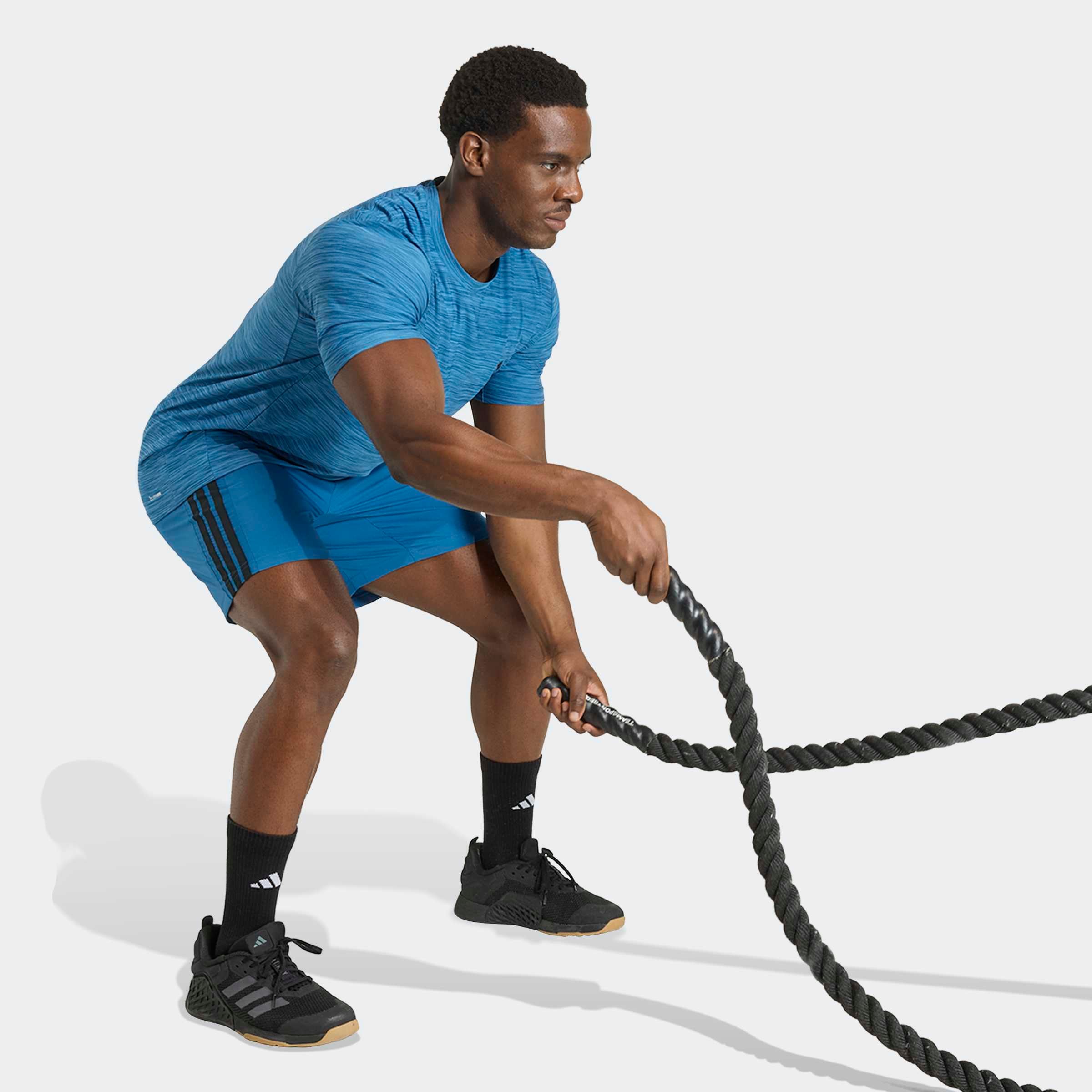 adidas Performance Shorts »WORKOUT ESSENTIALS BASE 3-STREIFEN, GEWEBT«