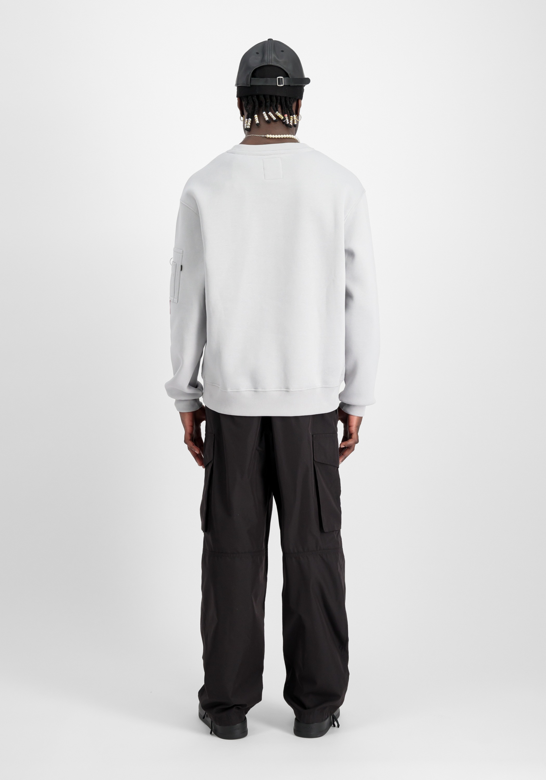 Alpha Industries Sweater »Satin Logo Sweatshirt«
