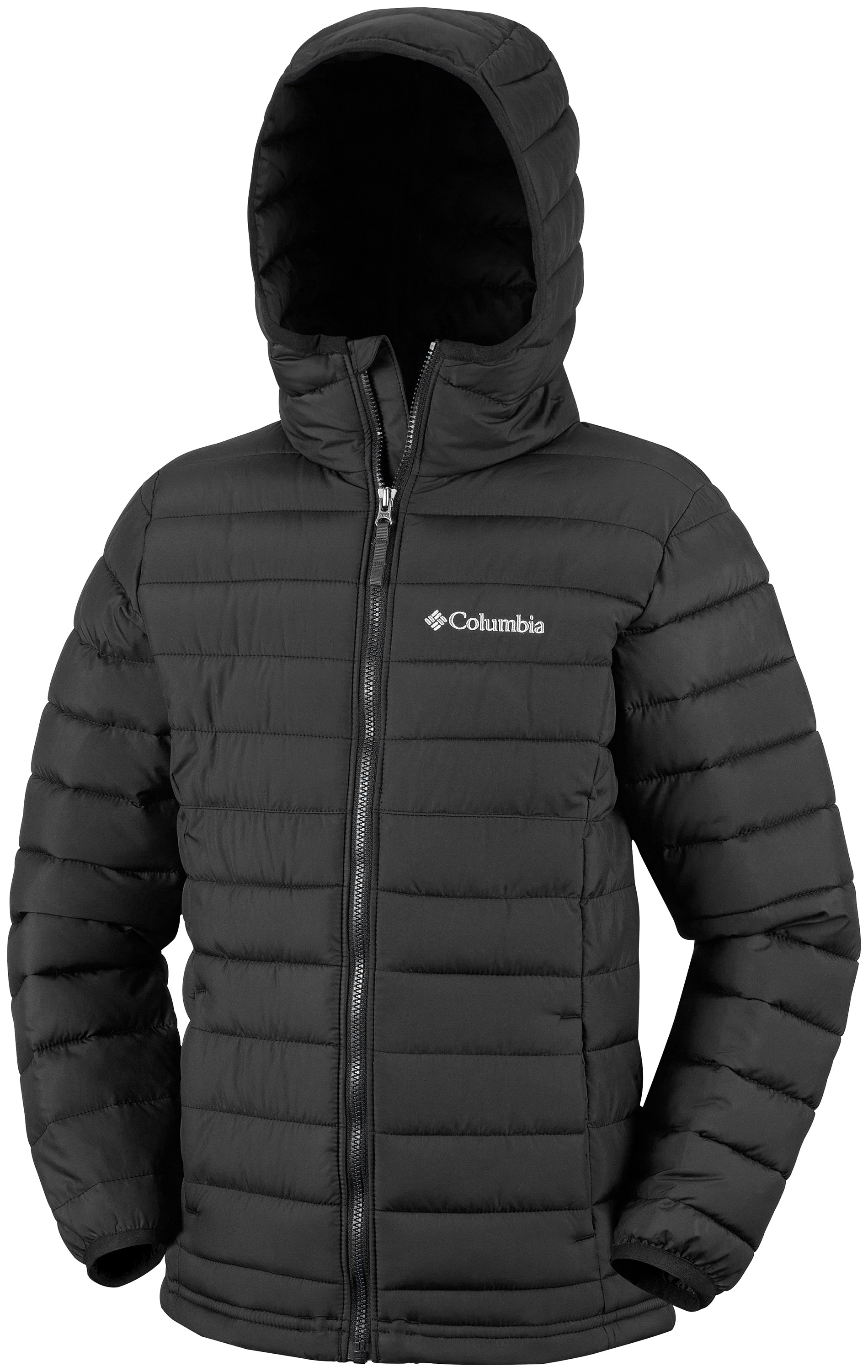 Image of Columbia Steppjacke "Powder Lite II Hooded Jacket" mit Kapuze Übergangsjacke und Winterjacke für Kinder