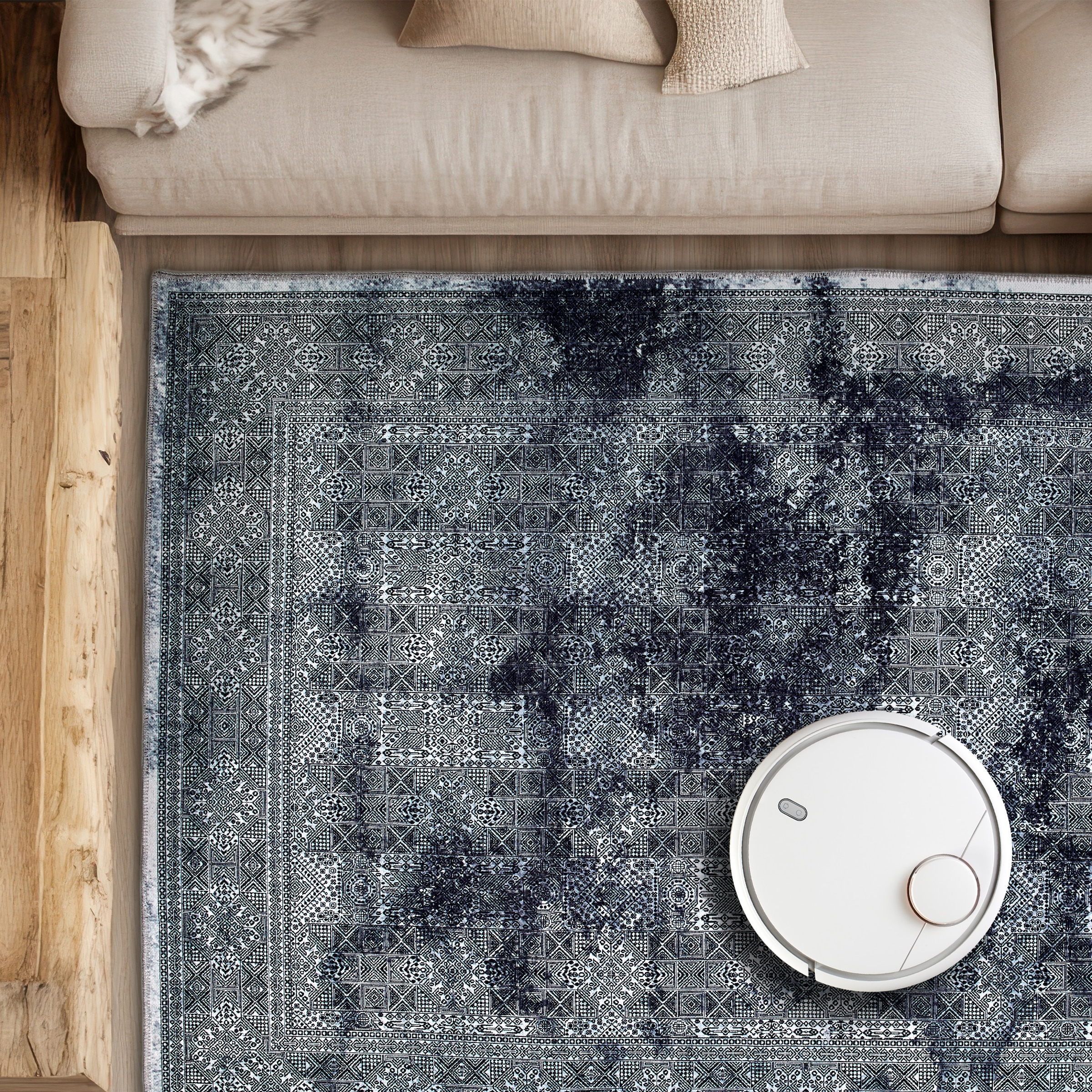 ASTRA Tapis »Piper 254« Rectangulaire 6 mm Höhe tissu plat, aspect orient, compatible chauffage au sol, salon