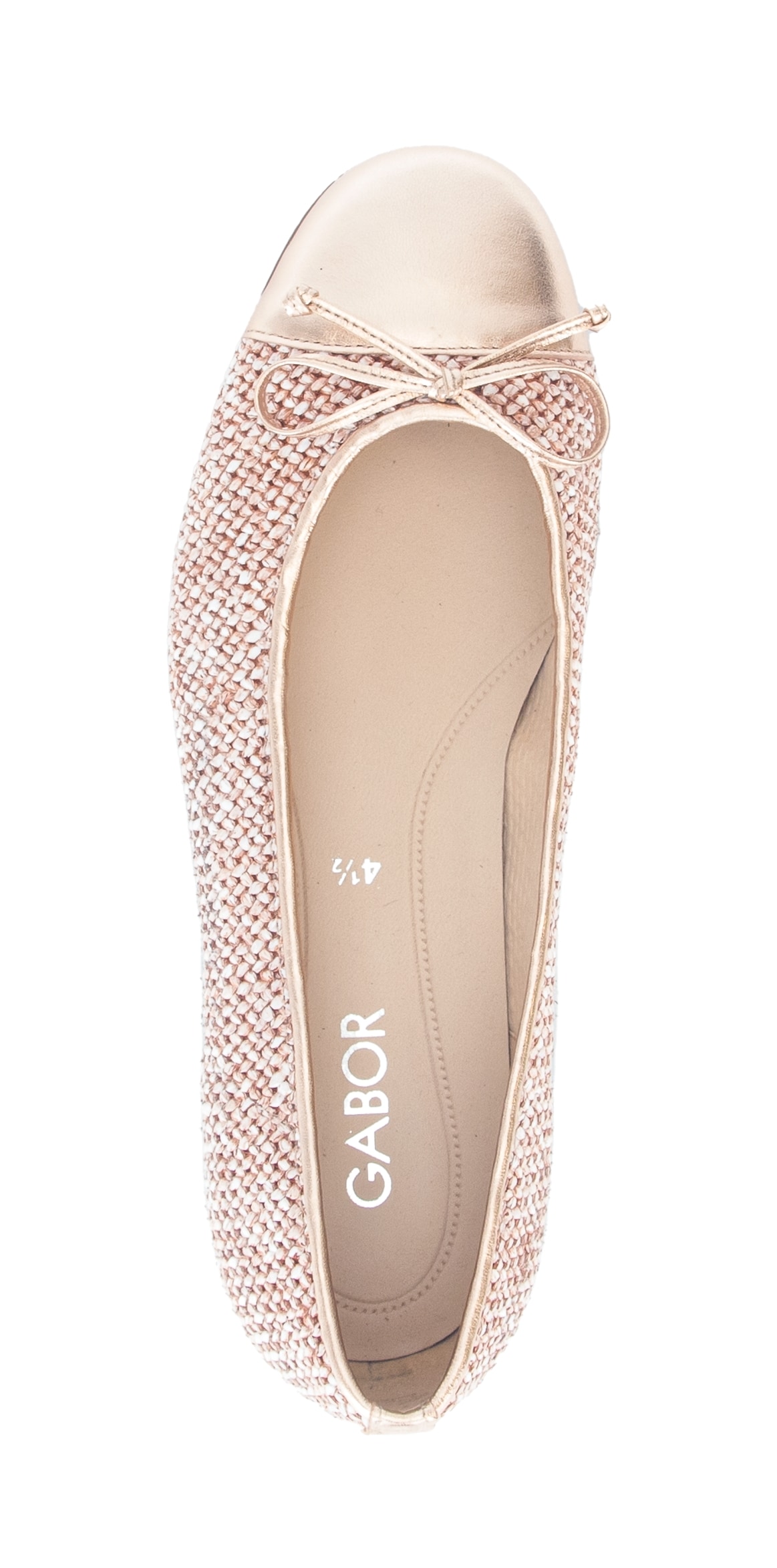 Gabor Ballerine  talon bloc, chaussure de ville, chaussure à enfiler forme ronde