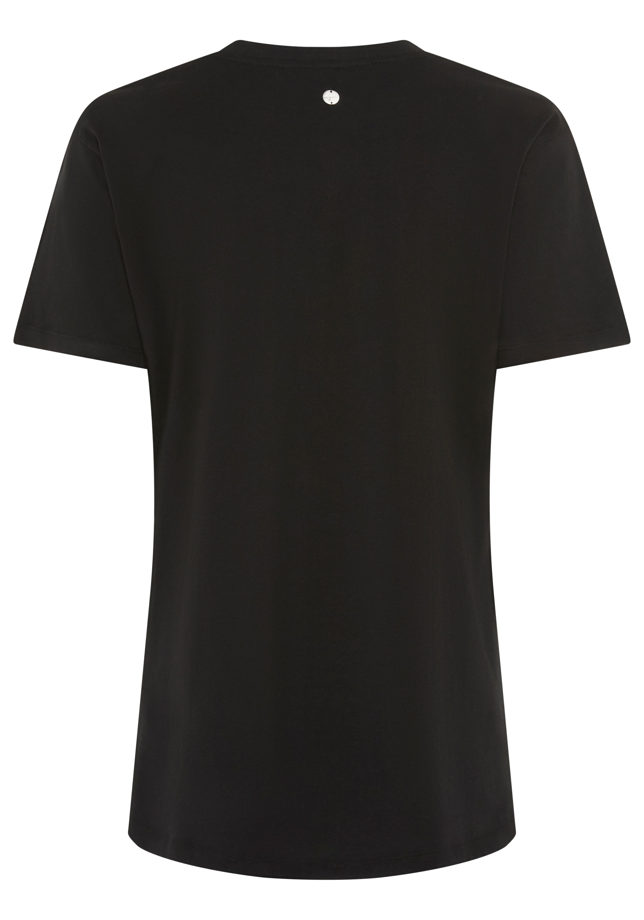 Tamaris Oversize-Shirt in Longform mit abgerundetem Saum