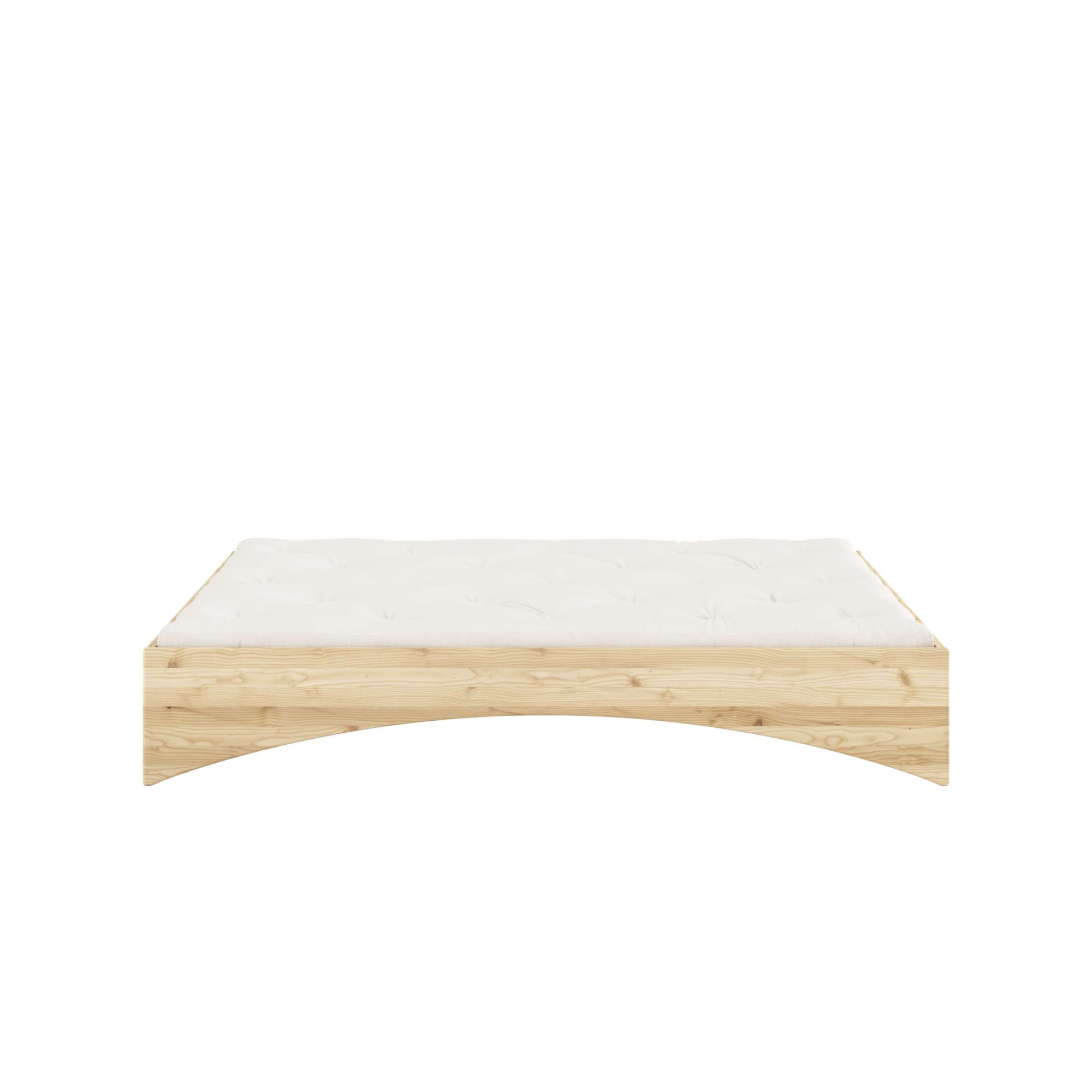 Karup Design Sommier »Orbit Bed, Massivholzbett, Futonbett, FSC®-zertifiziertem Massivholz« L/H/P env. 144/164/184x35x205 cm,  plusieurs tailles, sommier inclus, sans matelas, fabriqué en Europe