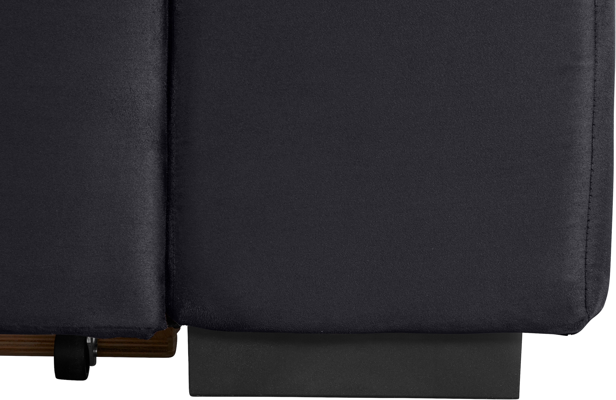 COTTA Ecksofa »Lola L-Form mit Kopfteilfunktion & Hocker« wahlweise mit Bettfunktion, Bettkasten & Armteilverstellung