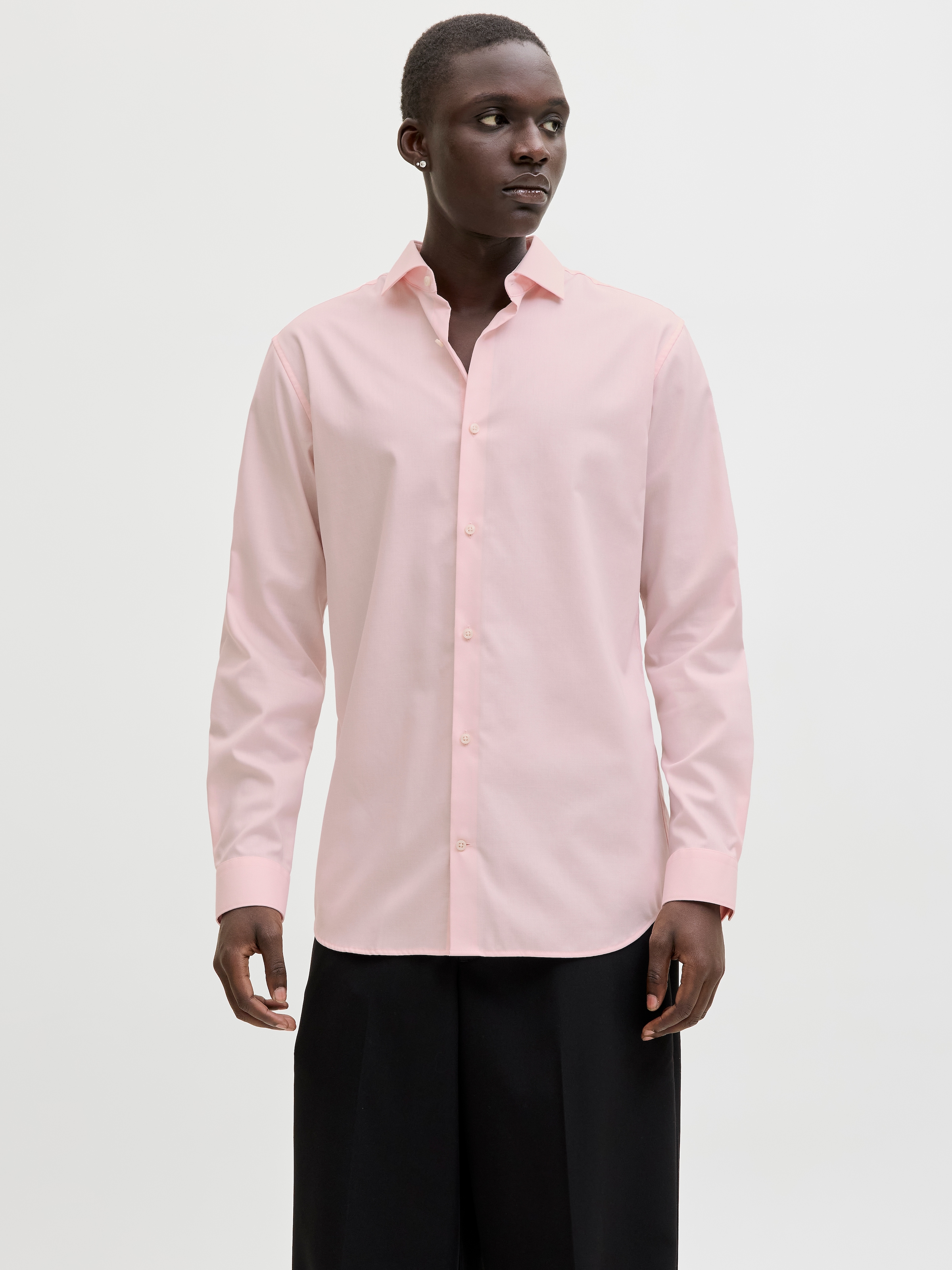 Jack & Jones Langarmhemd »JPRBLAPARKER Slim Fit Hemd, atmungsaktiv, ideal für den Alltag« Baumwolle, slim fit