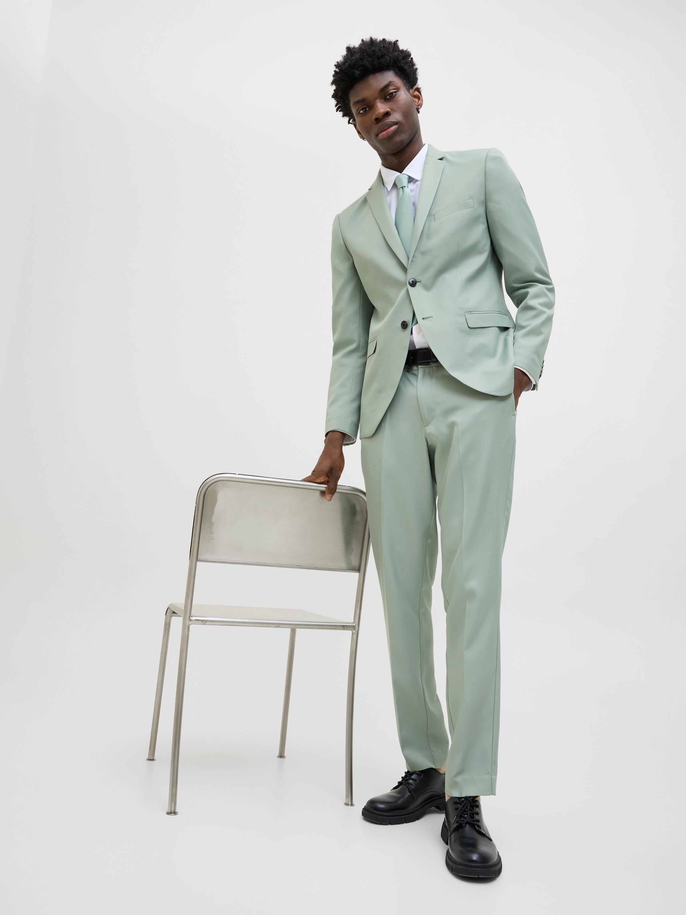 Jack & Jones Costume »JPRCOSTA SUIT« Set, 2 pièces tlg. très étroit Polyester, slim fit
