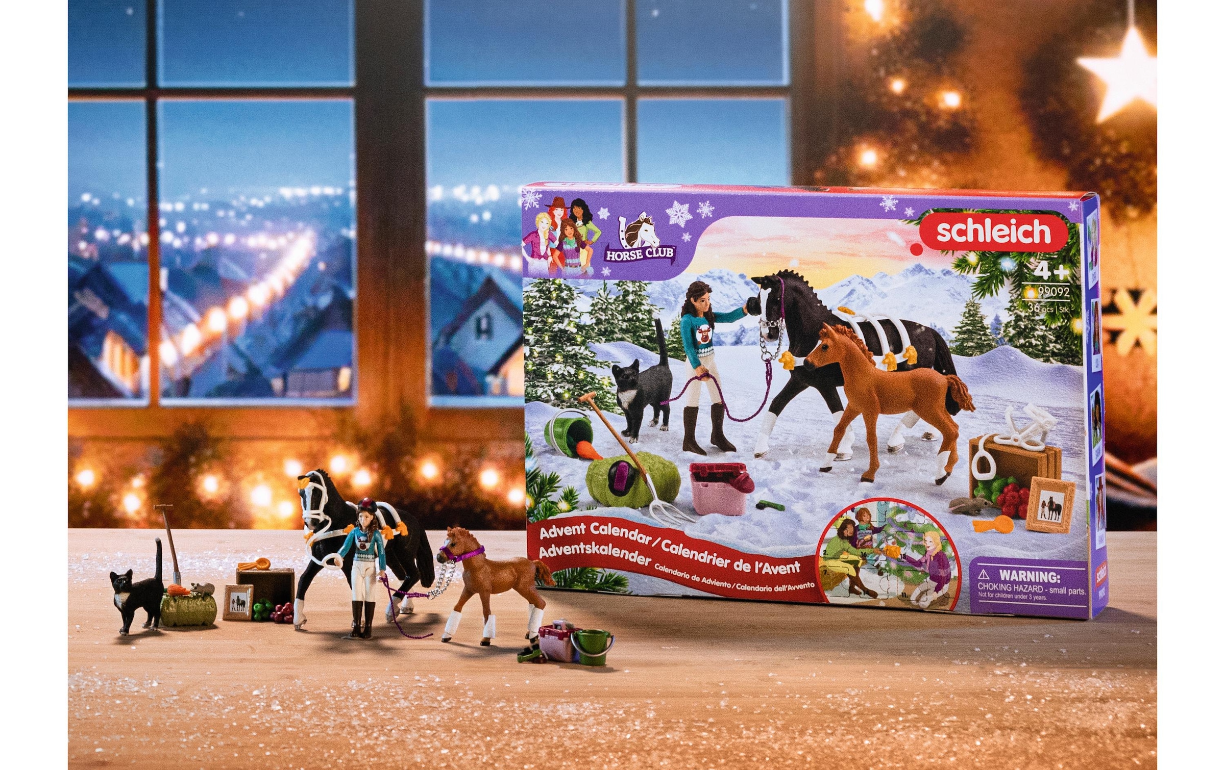 Schleich® Adventskalender »Horse Club 2024«, ab 4 Jahren