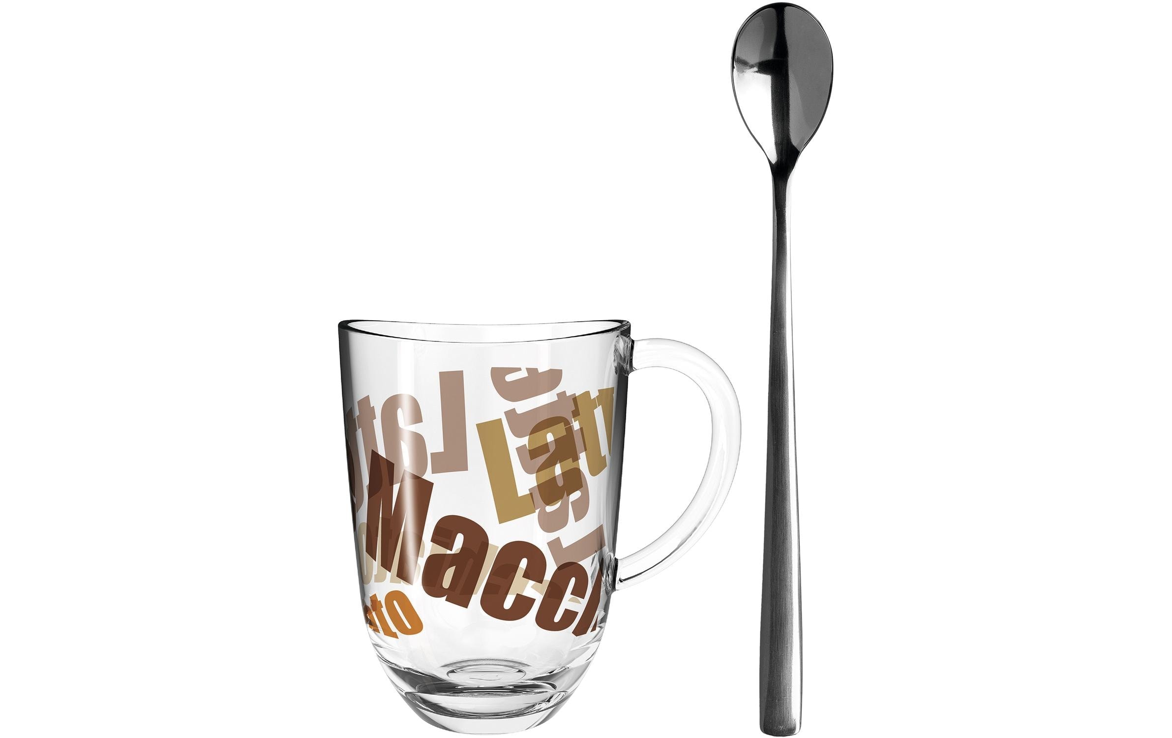 LEONARDO Latte-Macchiato-Glas »Latte Macchiato Tasse Napo«