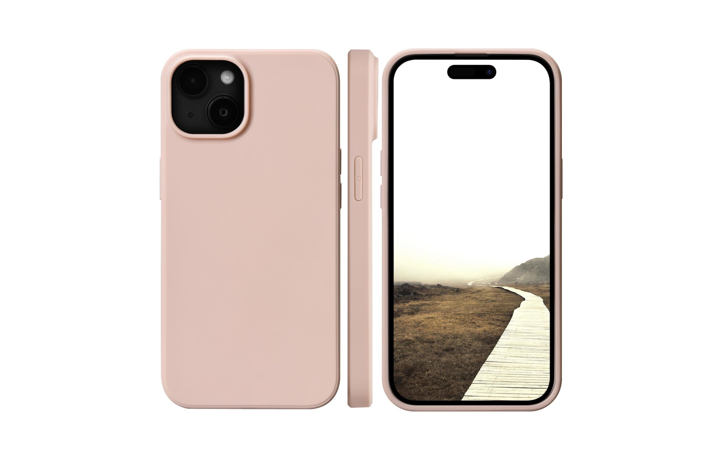 dbramante1928 Backcover »Greenland iPhone 15 Plus Pink Sand«