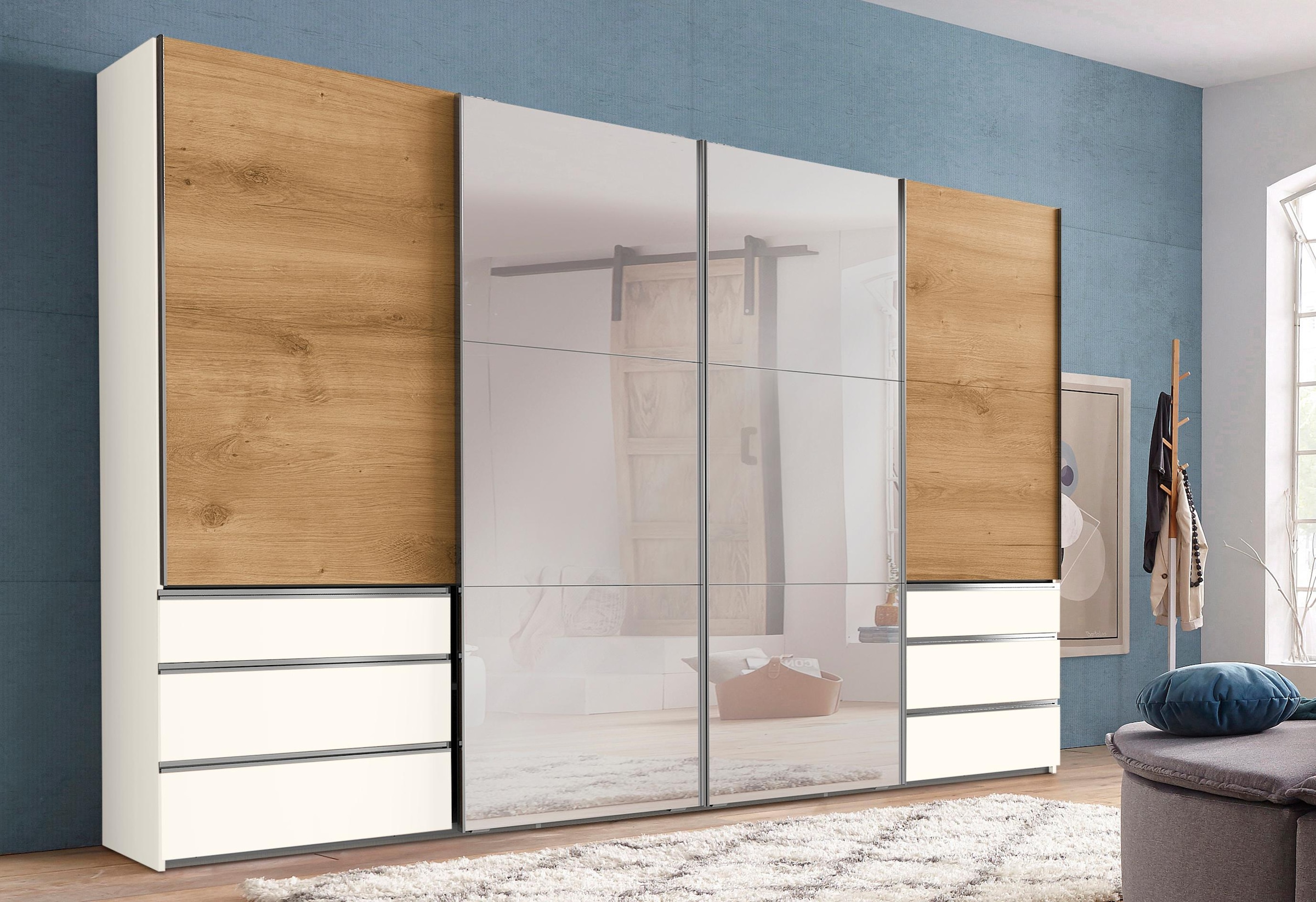 Wimex Armoire à portes coulissantes »Level by fresh to go« mit Synchronöffnung