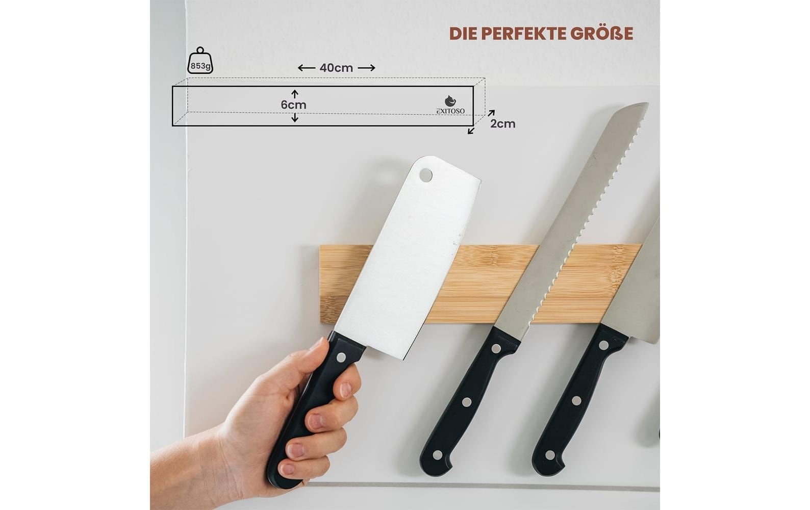 Messerleiste »Exitoso für Messer 40 cm«
