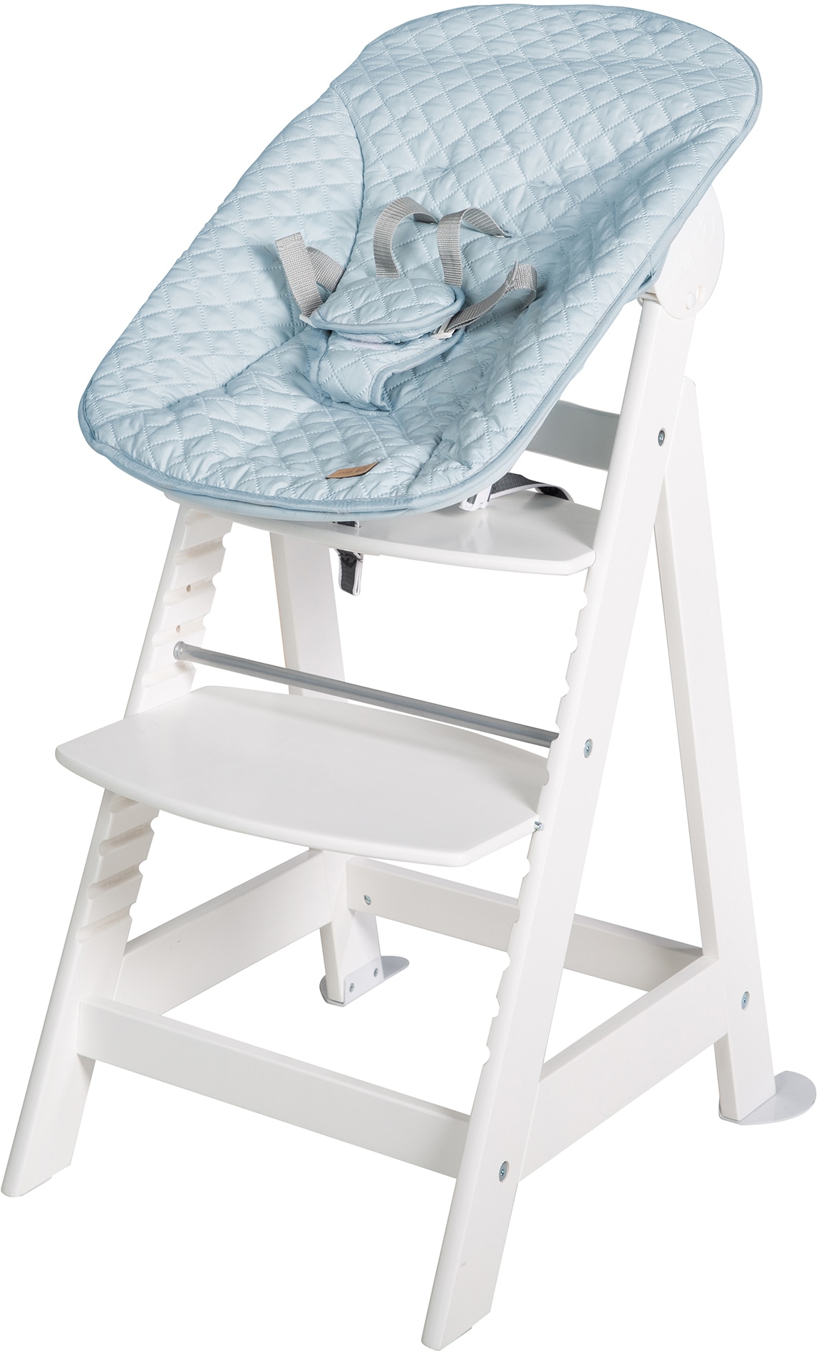 acheter Set confortablement 2-in-1 Born Up«, Neugeborenen-Aufsatz Hochstuhl mit Style, roba® »Treppenhochstuhl