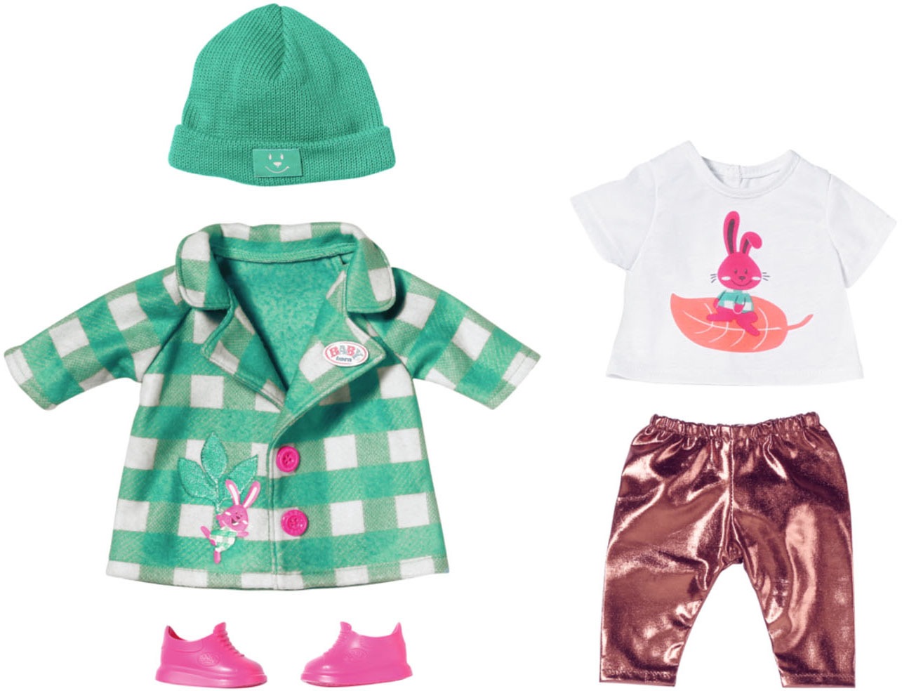 Image of Baby Born Puppenkleidung »Deluxe Mantel, 43 cm«, (Set, 6 tlg.) bei Ackermann Versand Schweiz